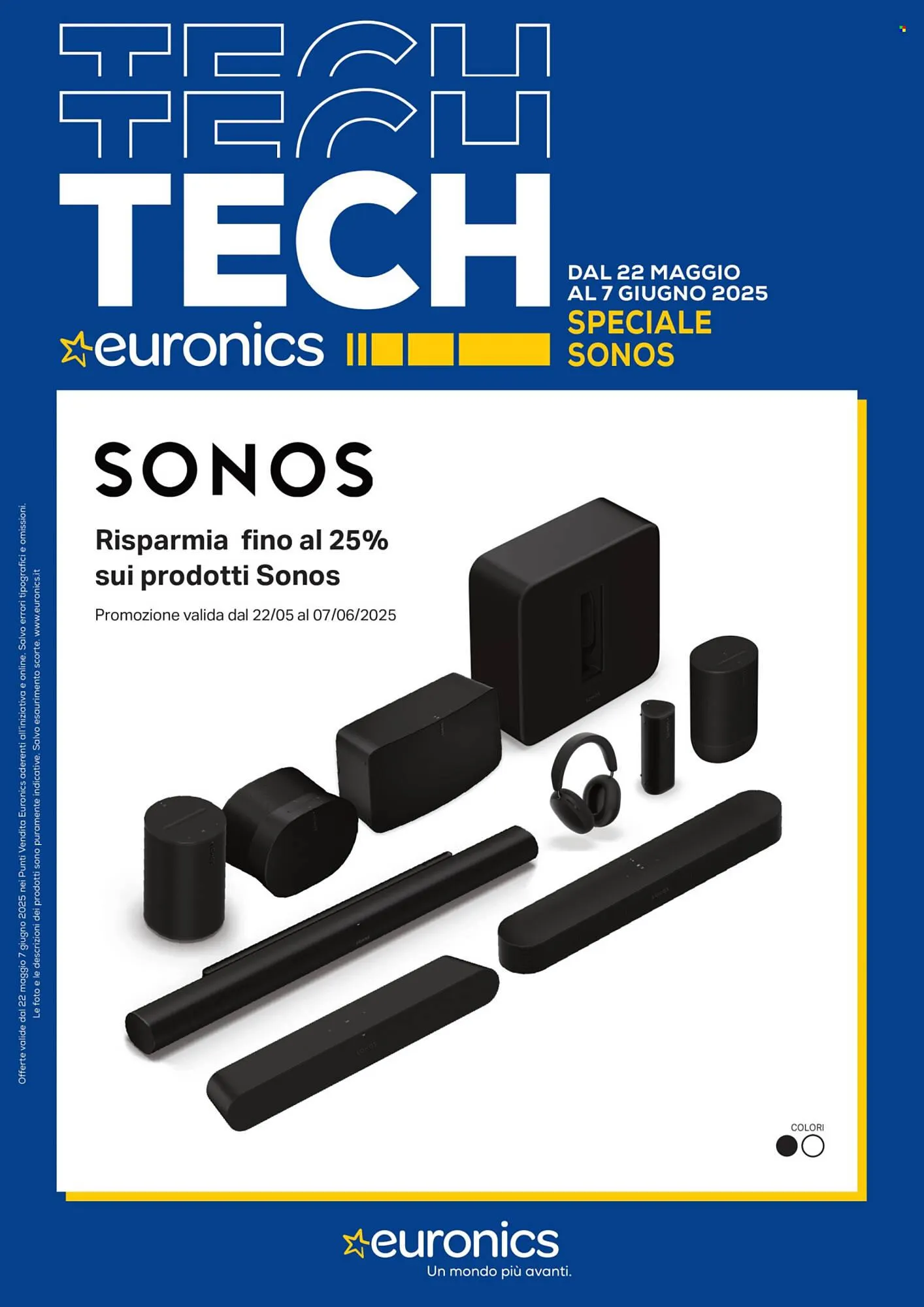 Volantino Euronics da 22 maggio a 7 giugno di 2025 - Pagina del volantino 1