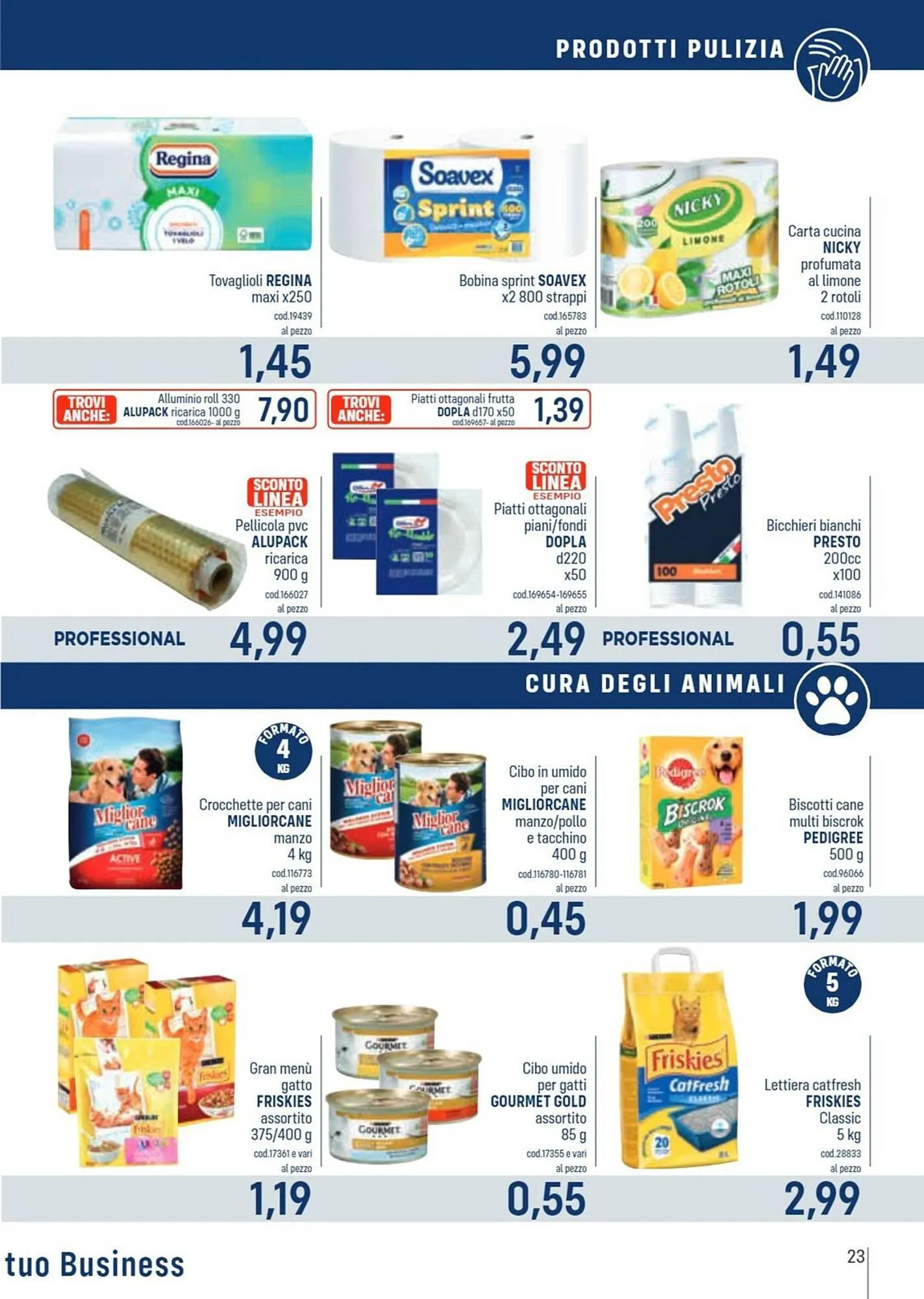 Volantino Talento Professional Store da 8 aprile a 21 aprile di 2024 - Pagina del volantino 23