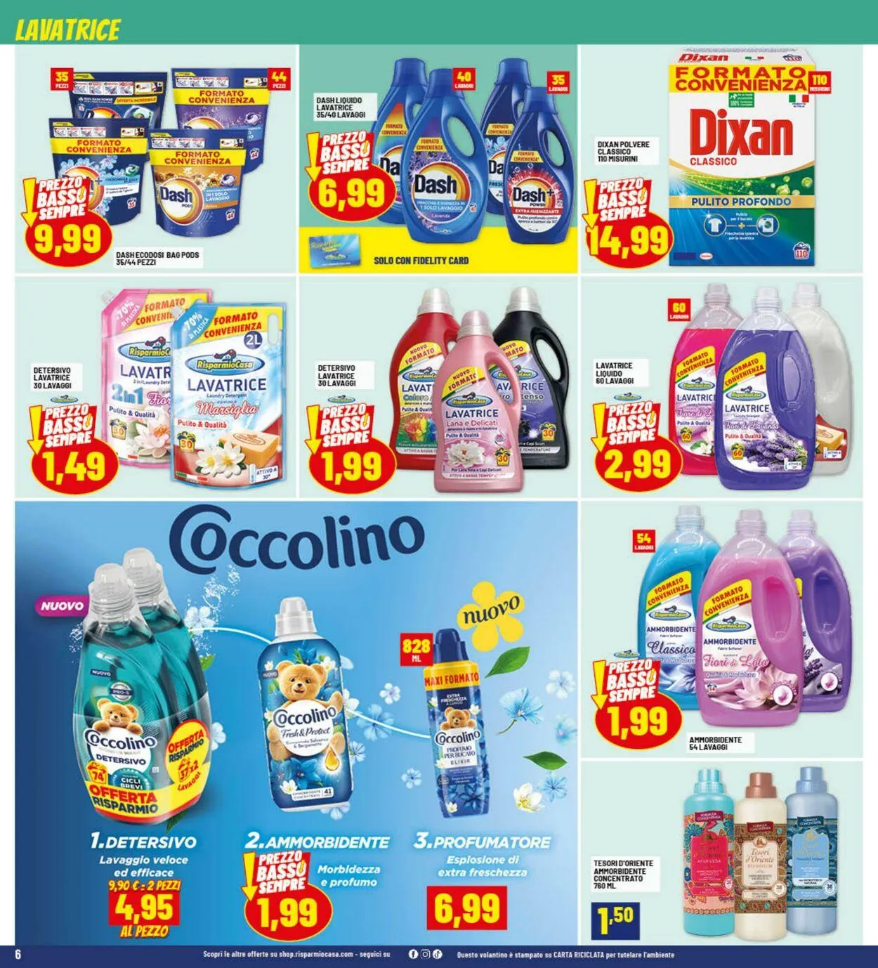 Risparmio Casa Volantino attuale da 23 ottobre a 8 novembre di 2025 - Pagina del volantino 6