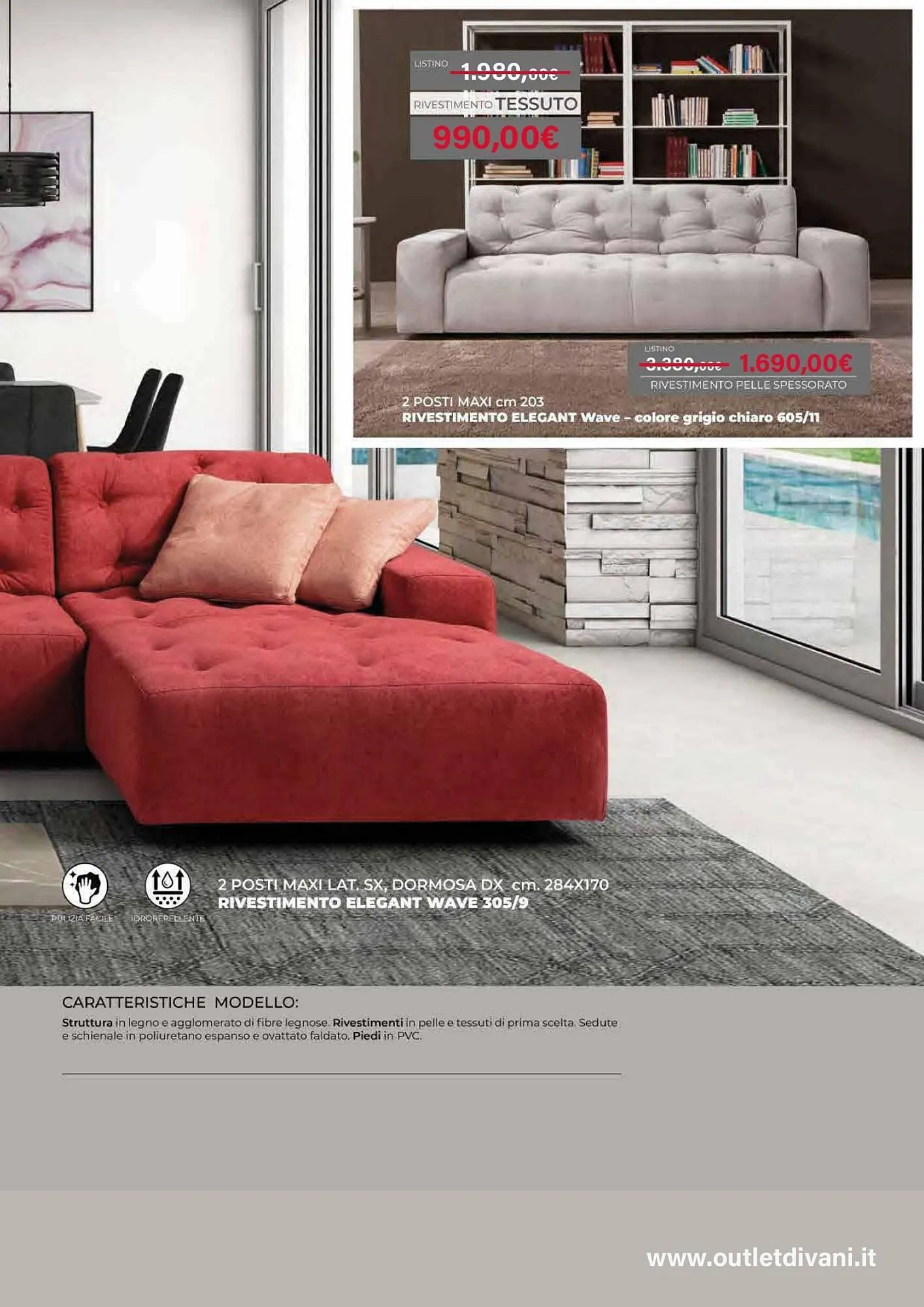 Volantino Outlet Divani da 15 ottobre a 31 dicembre di 2024 - Pagina del volantino 7
