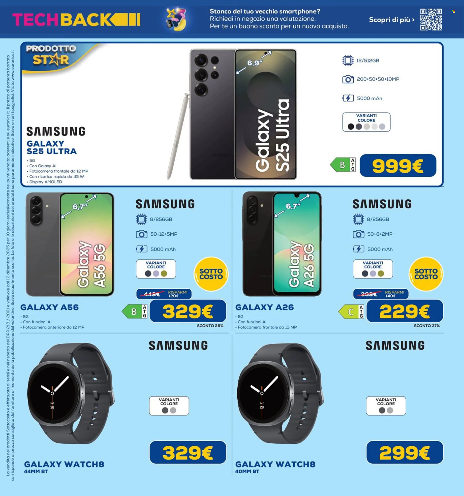 Volantino Euronics da 12 dicembre a 24 dicembre di 2025 - Pagina del volantino 4