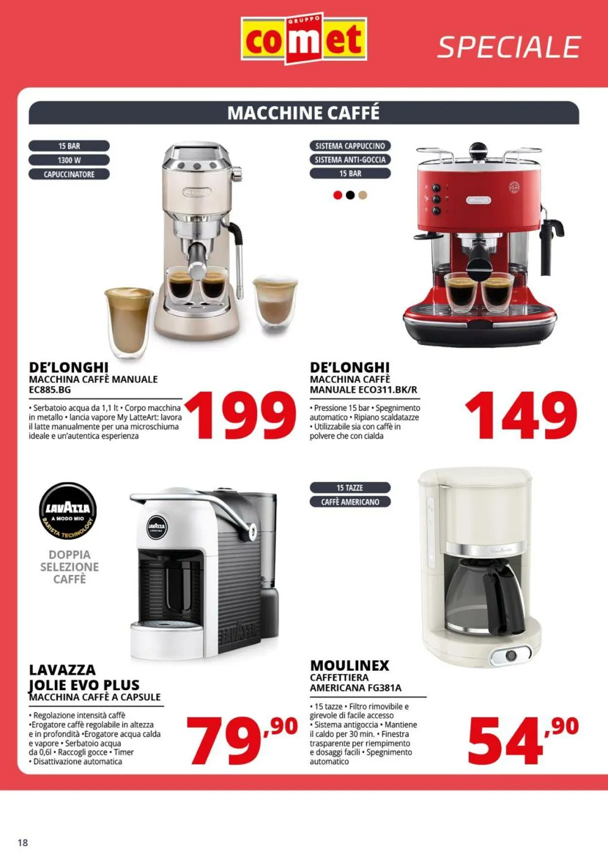 Comet Volantino attuale da 6 giugno a 18 giugno di 2025 - Pagina del volantino 18