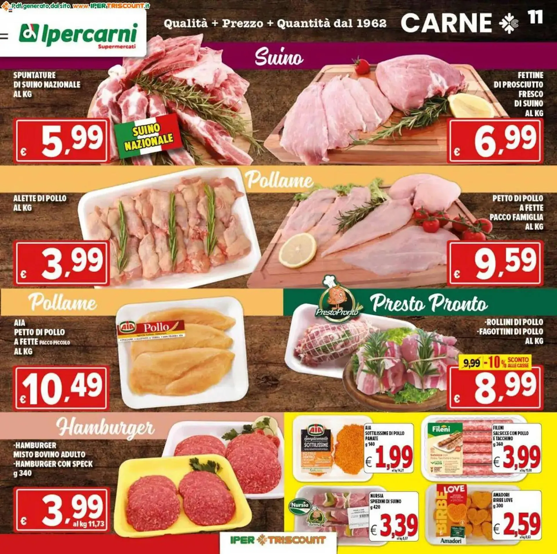 Volantino Iper Triscount da 26 settembre a 7 ottobre di 2025 - Pagina del volantino 11