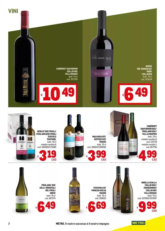 Sapori d'Italia -Friuli da 3 aprile a 30 aprile di 2025 - Pagina del volantino 7