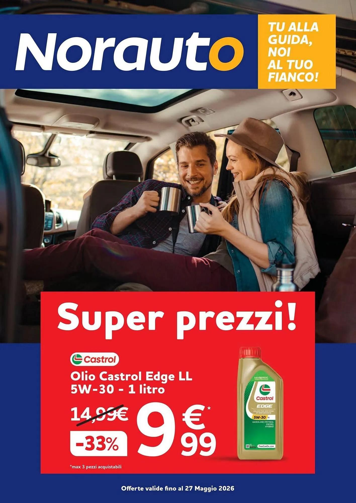Volantino Norauto da 28 aprile a 27 maggio di 2026 - Pagina del volantino 1