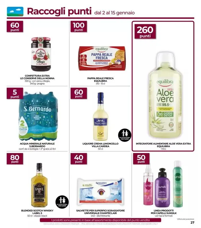 Dall’8 al 15 gennaio 2025 da 8 gennaio a 15 gennaio di 2025 - Pagina del volantino 27