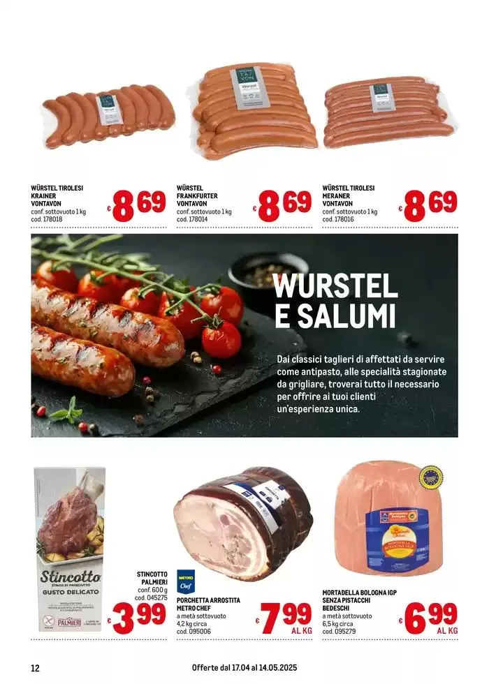Catalogo Barbecue 2025 da 22 aprile a 14 maggio di 2025 - Pagina del volantino 12