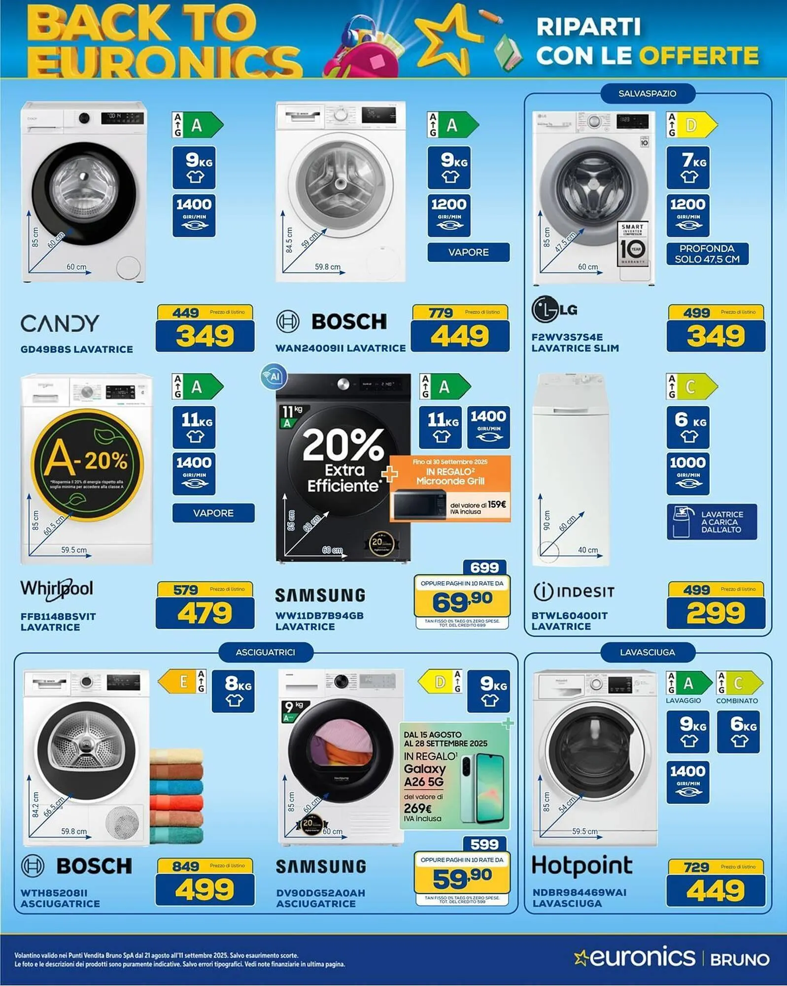 Volantino Euronics da 21 agosto a 11 settembre di 2025 - Pagina del volantino 30