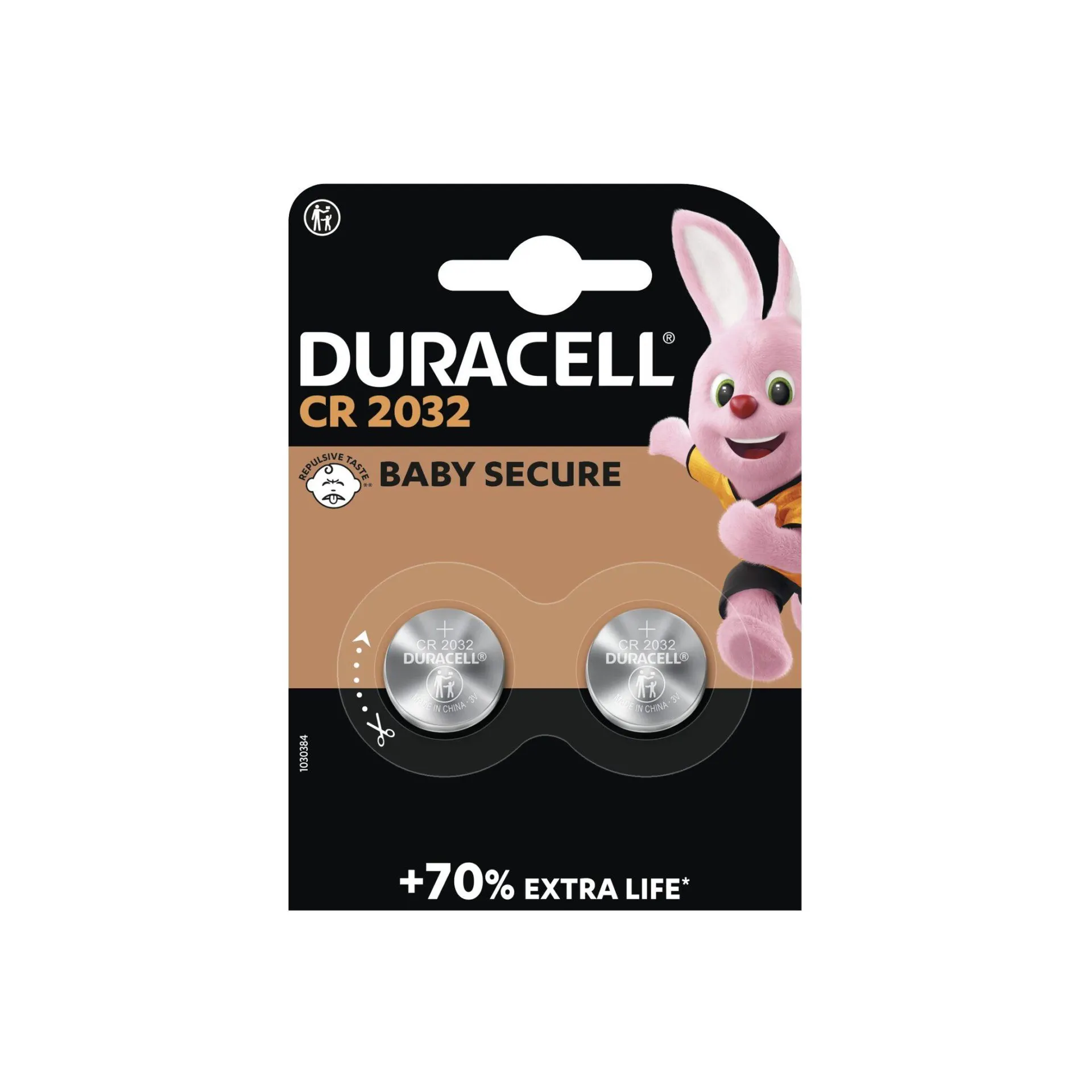 Duracell Pila batteria CR2032 2Pz