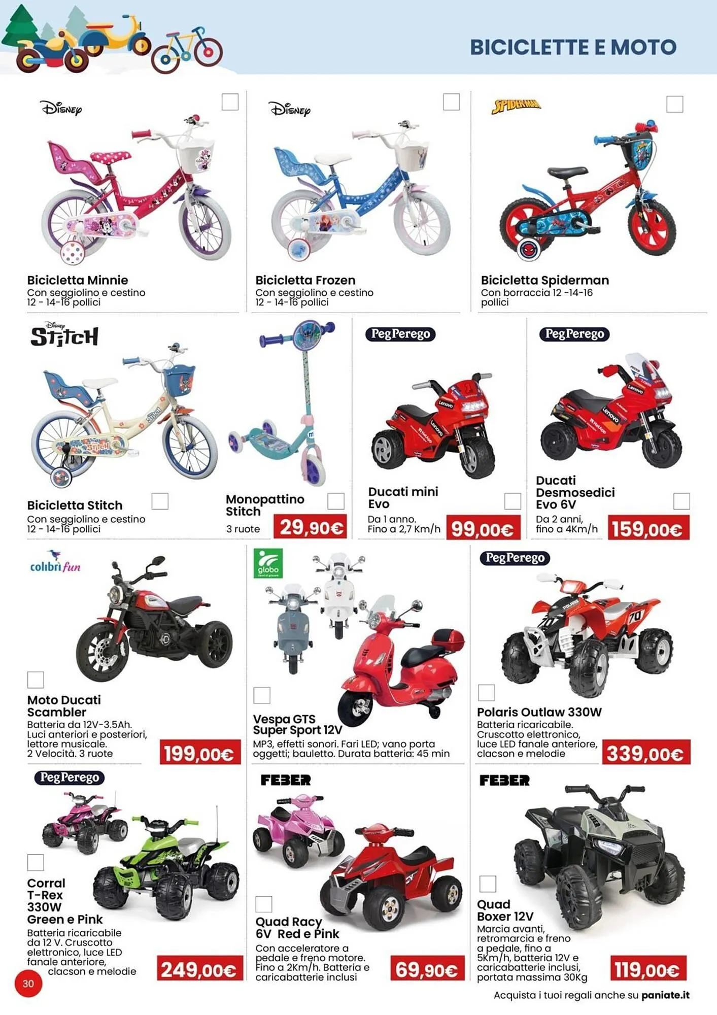 Volantino Paniate da 9 dicembre a 8 gennaio di 2026 - Pagina del volantino 30