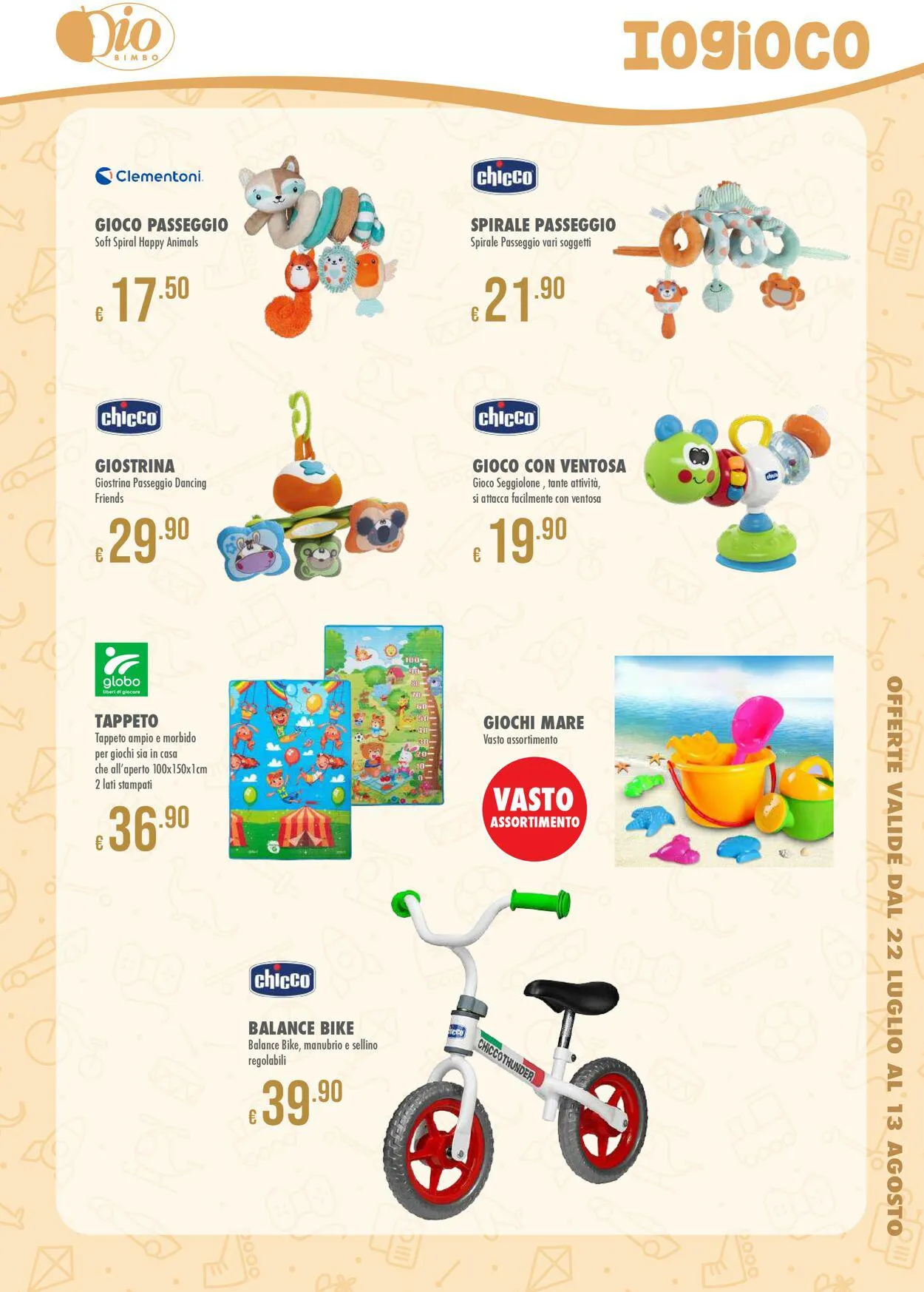 Io Bimbo Volantino attuale da 21 luglio a 28 luglio di 2023 - Pagina del volantino 22