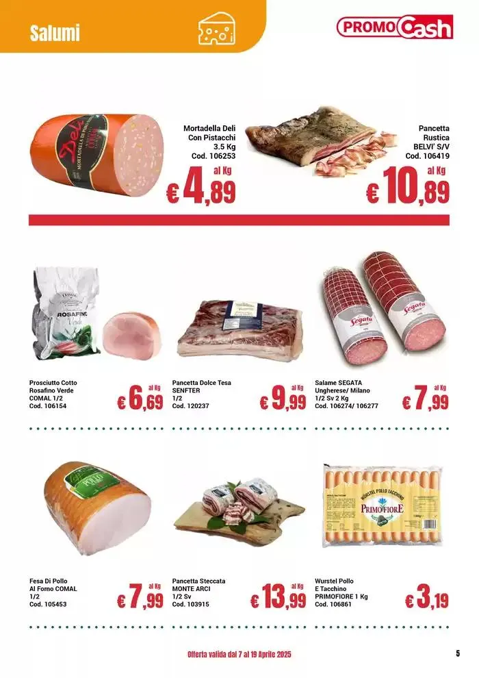 Promo cash da 7 aprile a 19 aprile di 2025 - Pagina del volantino 5