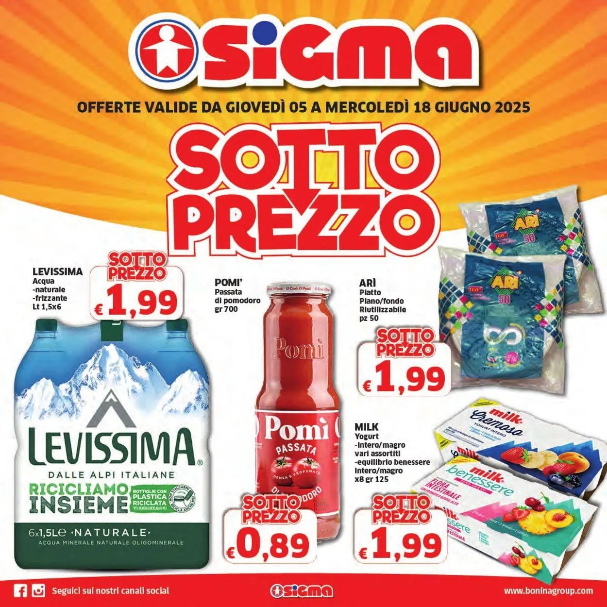 Sigma - Sicila Volantino attuale da 5 giugno a 18 giugno di 2025 - Pagina del volantino 1