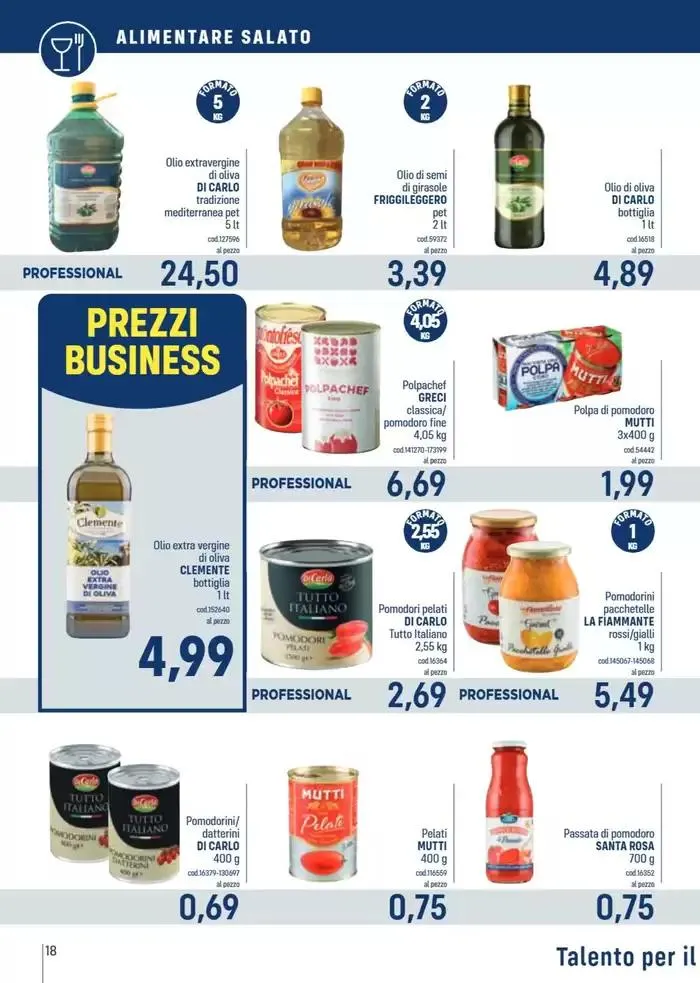 Catalogo Talento da 31 marzo a 20 aprile di 2025 - Pagina del volantino 18