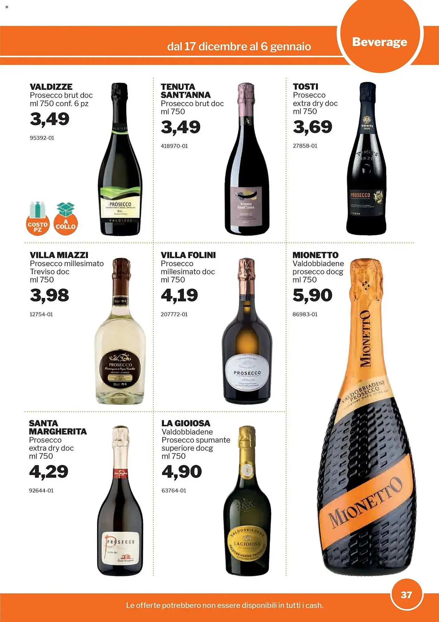 Volantino GrosMarket da 17 dicembre a 6 gennaio di 2026 - Pagina del volantino 37