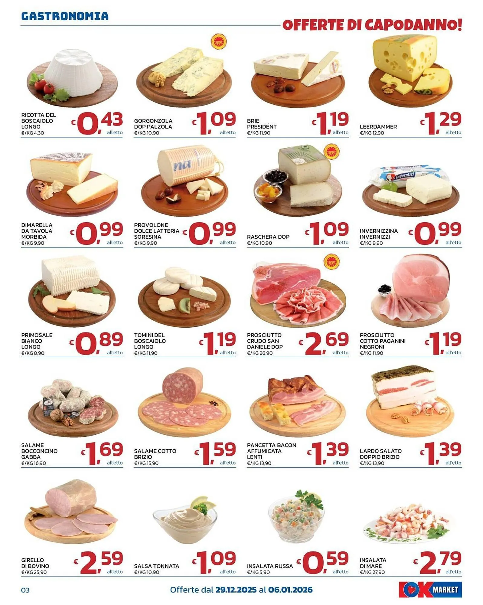 Volantino Ok Market da 29 dicembre a 6 gennaio di 2026 - Pagina del volantino 3