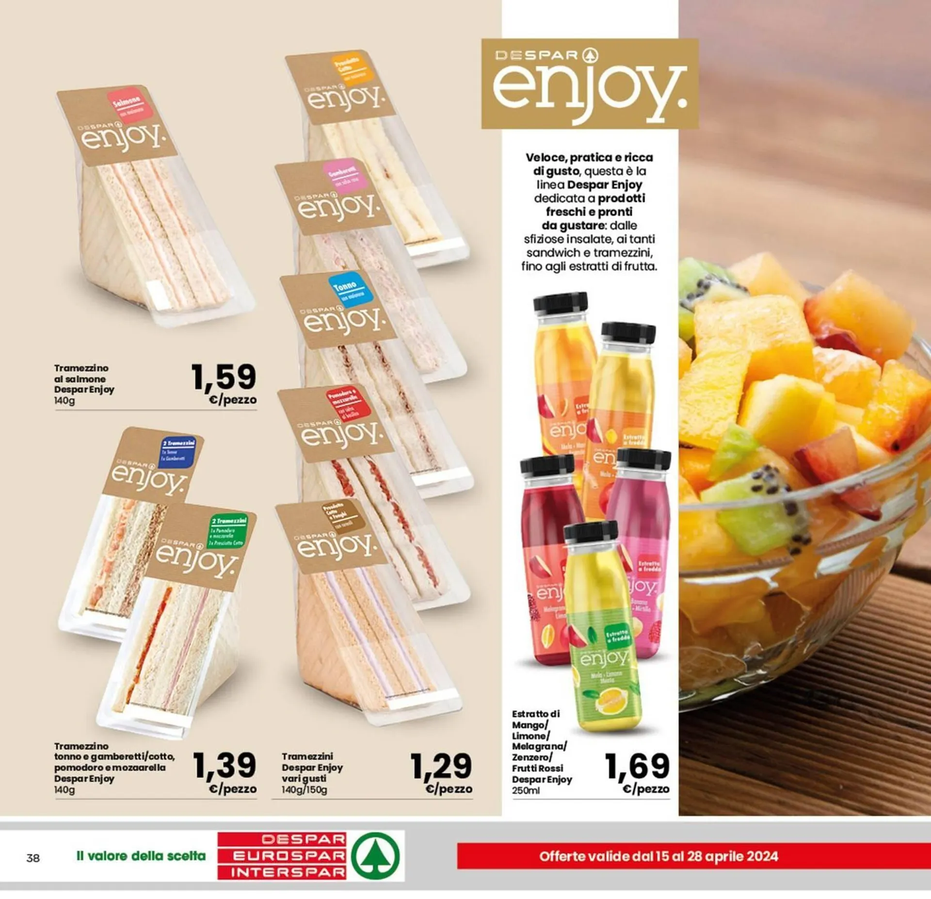 Volantino Interspar da 18 aprile a 24 aprile di 2024 - Pagina del volantino 38