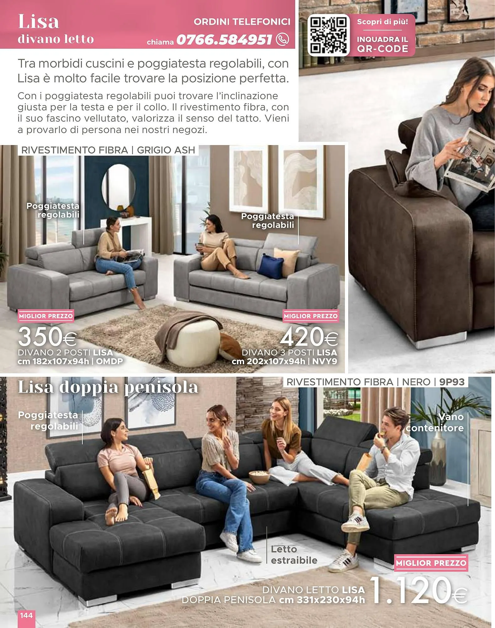 Volantino Mondo Convenienza da 1 aprile a 1 settembre di 2024 - Pagina del volantino 144