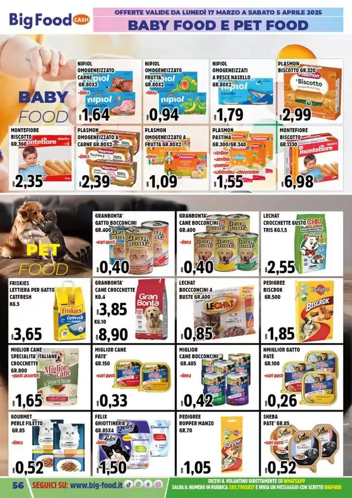 Aspenttando la pasqua da 17 marzo a 5 aprile di 2025 - Pagina del volantino 56
