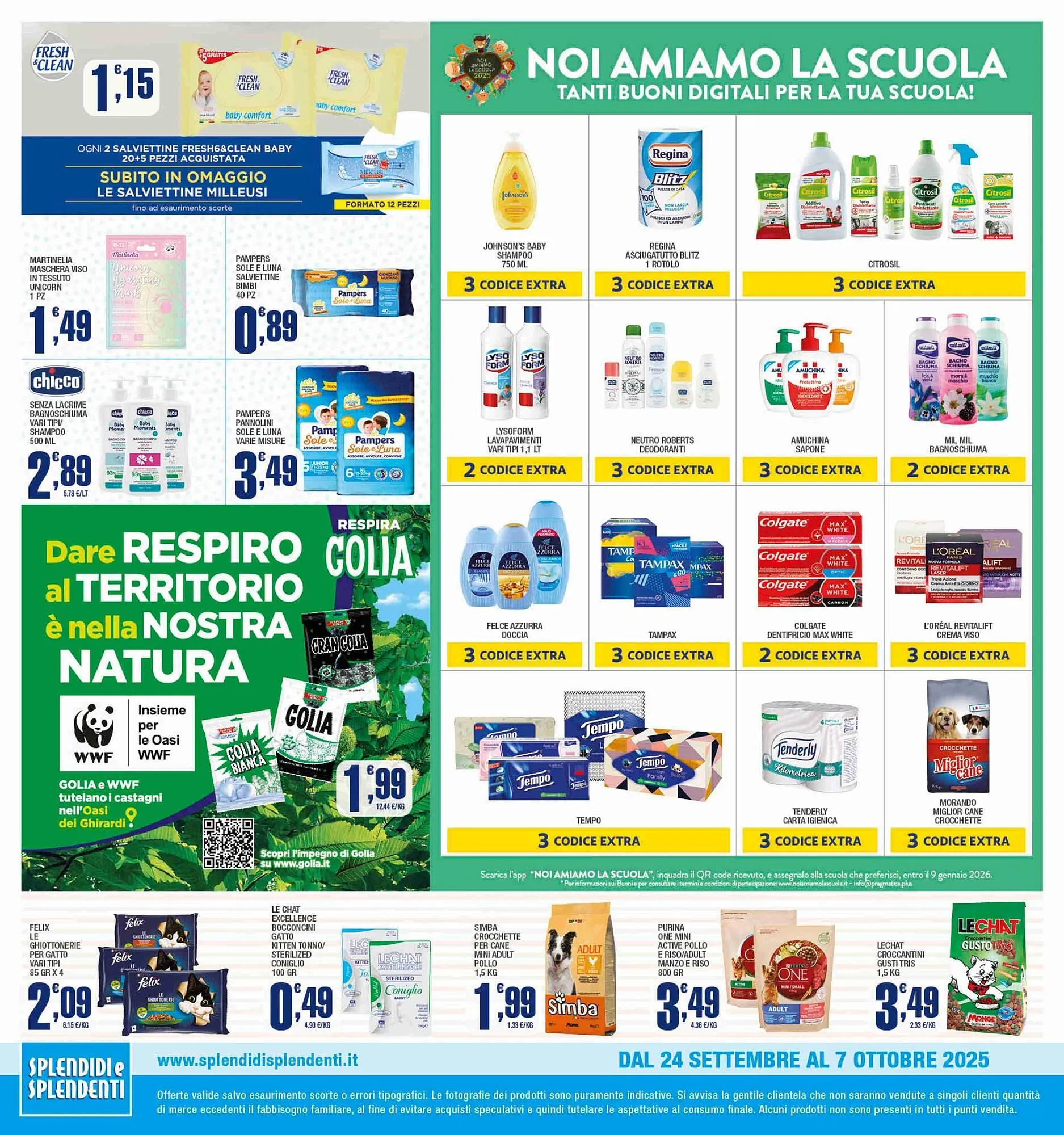 Volantino Splendidi e Splendenti da 24 settembre a 7 ottobre di 2025 - Pagina del volantino 12