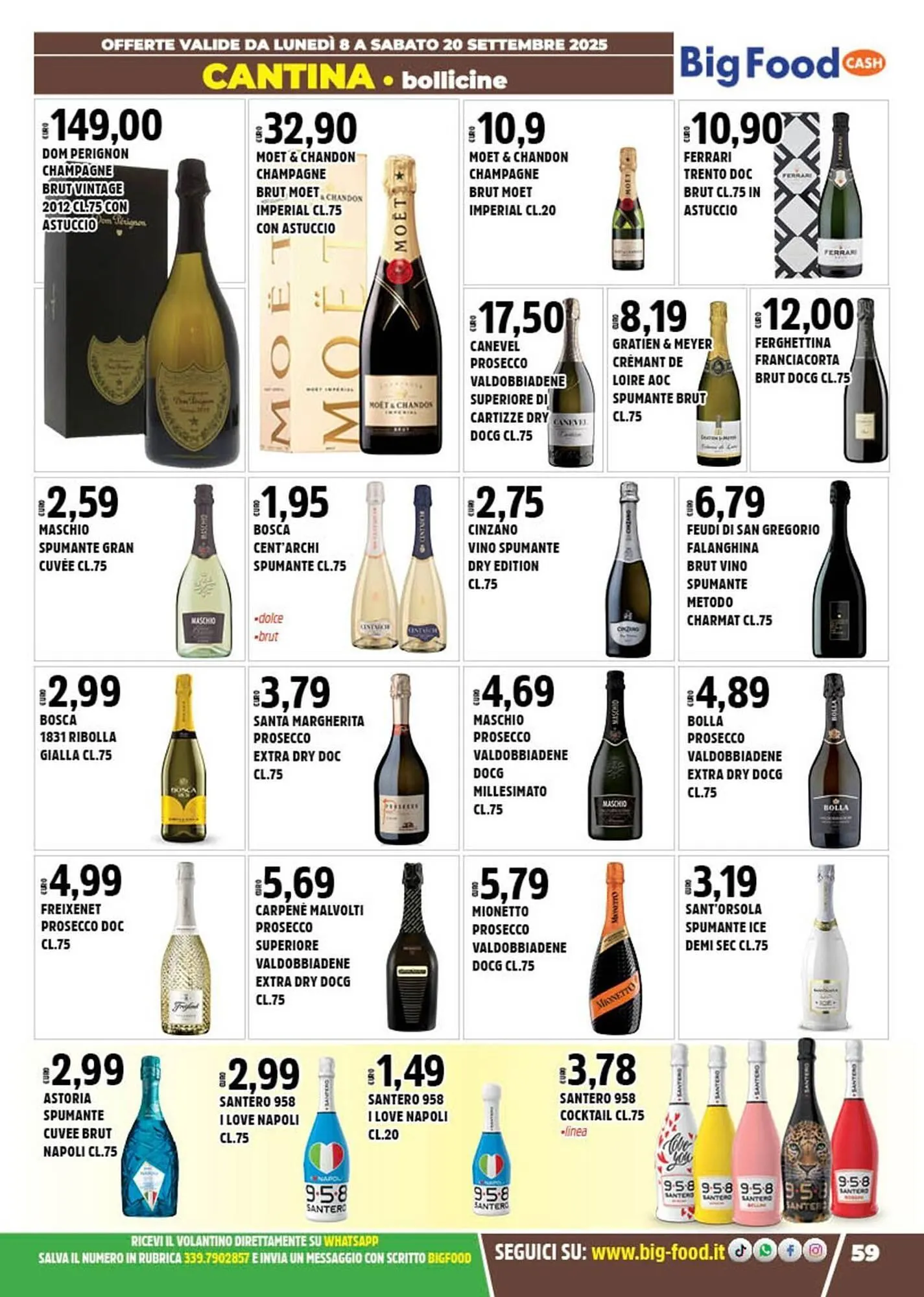 Volantino Big Food da 8 settembre a 20 settembre di 2025 - Pagina del volantino 59