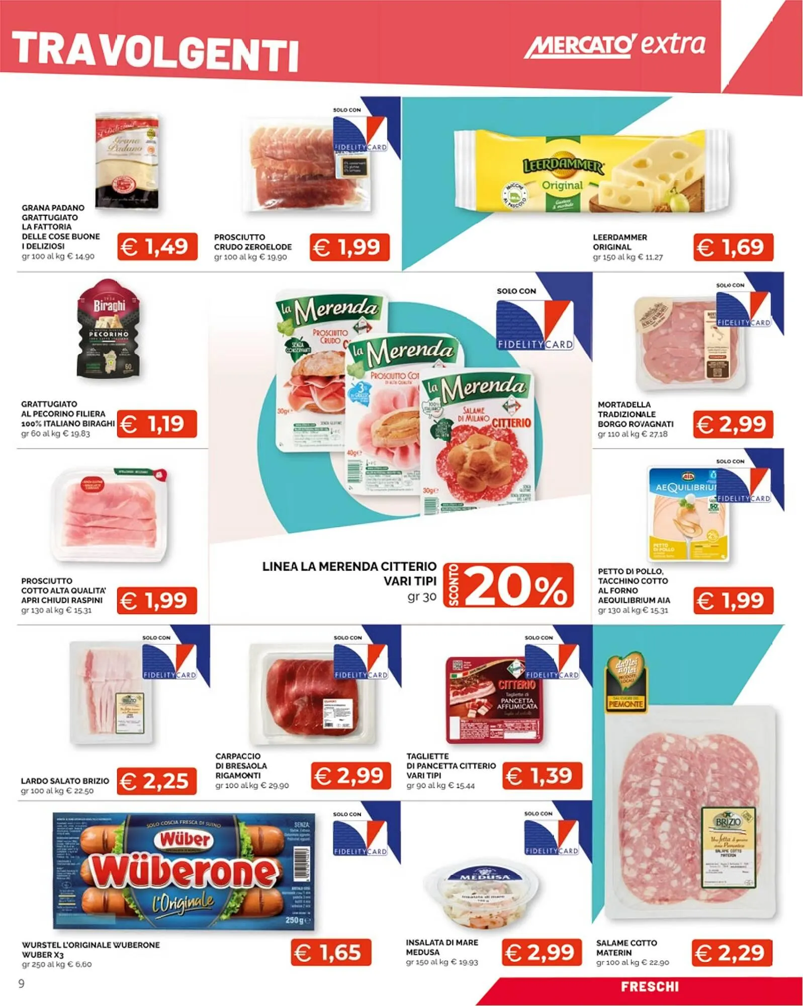 Volantino Mercatò Extra da 4 maggio a 13 maggio di 2026 - Pagina del volantino 9