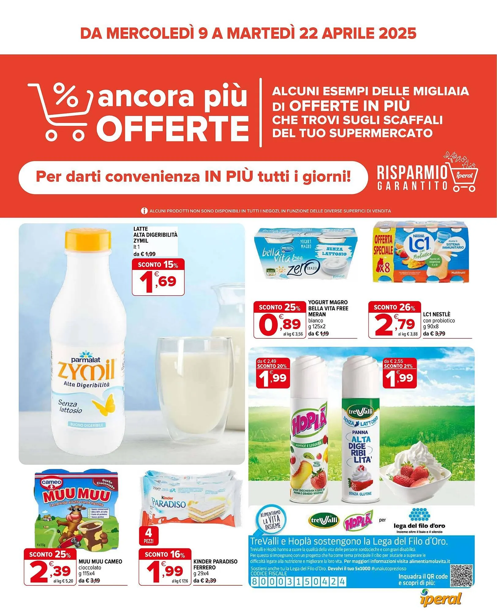 Volantino Iperal da 9 aprile a 22 aprile di 2025 - Pagina del volantino 1