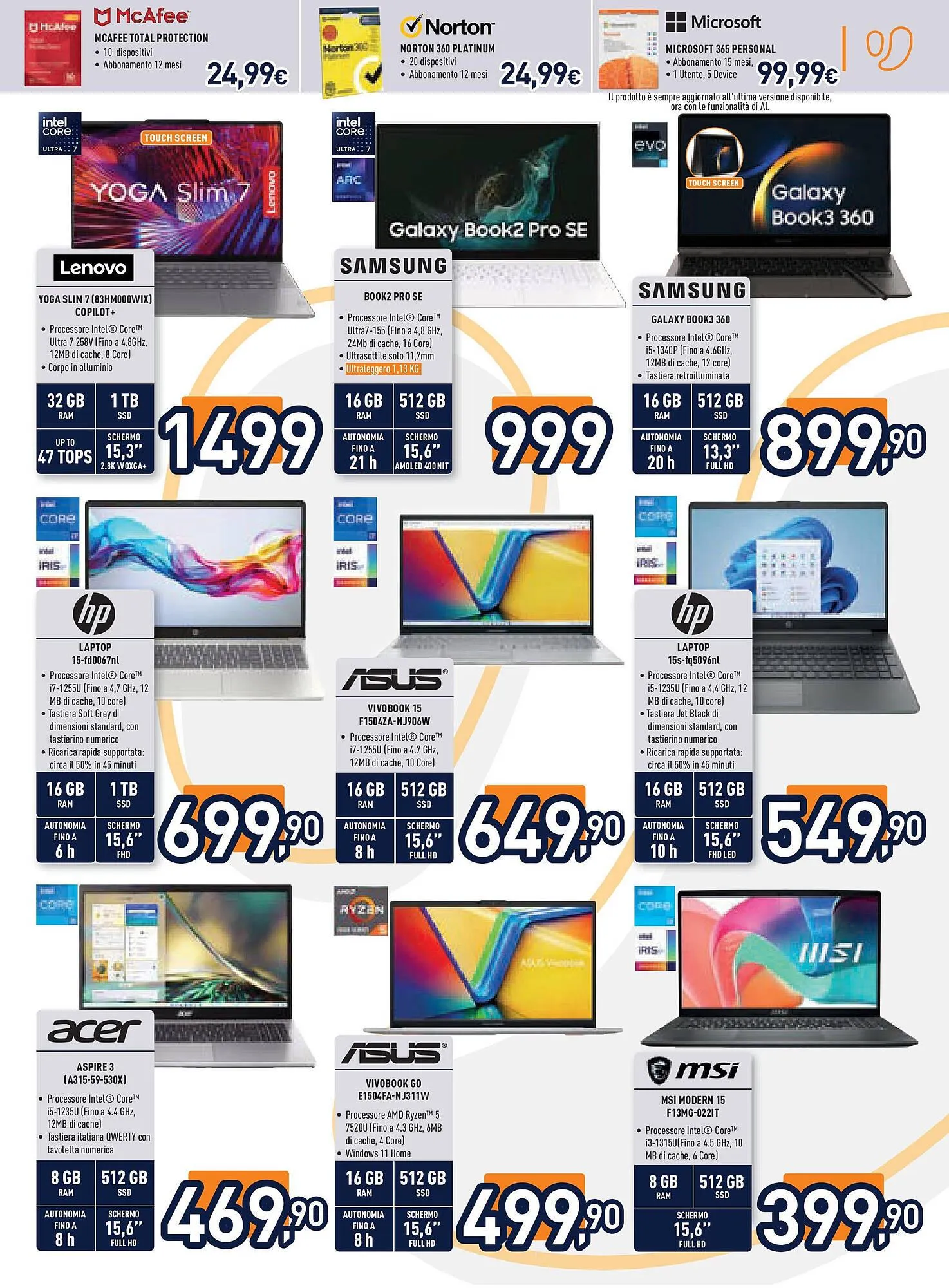 Volantino Unieuro da 30 gennaio a 13 febbraio di 2025 - Pagina del volantino 9