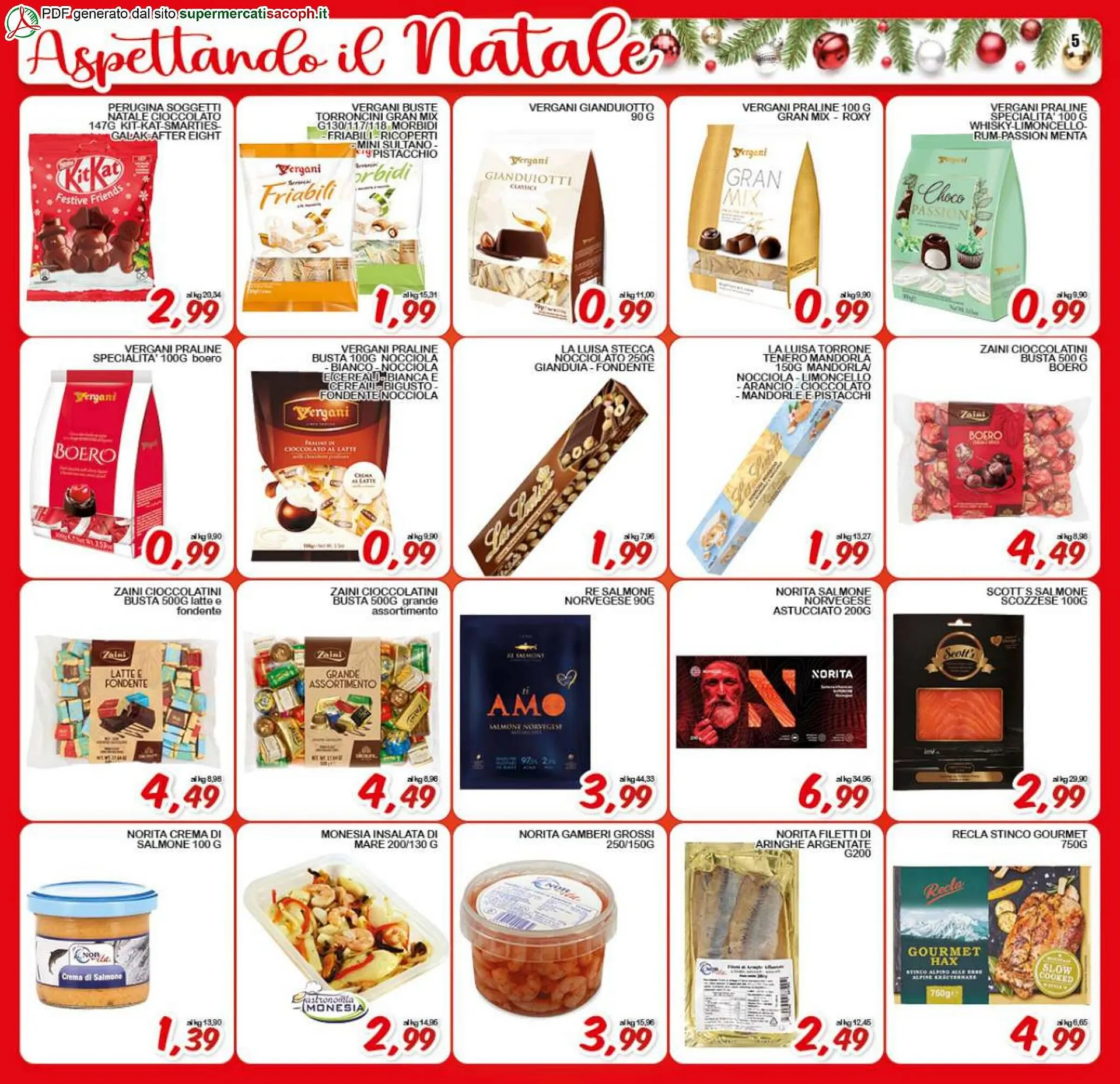 Volantino Sacoph da 24 novembre a 4 dicembre di 2023 - Pagina del volantino 5