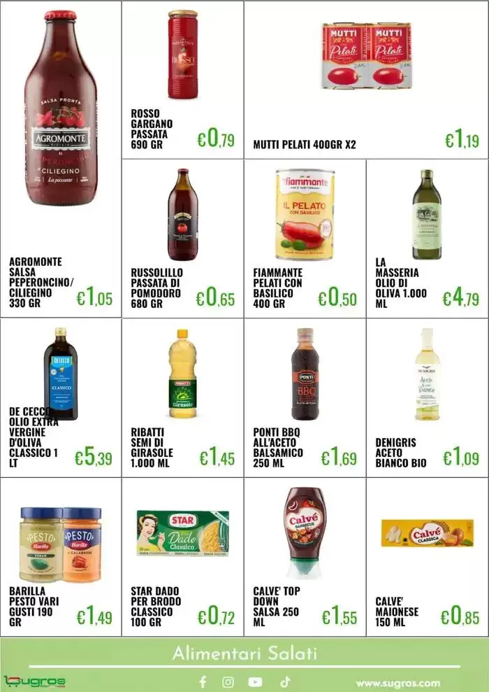 I sapori d'Italia oltre i confini da 31 marzo a 19 aprile di 2025 - Pagina del volantino 24