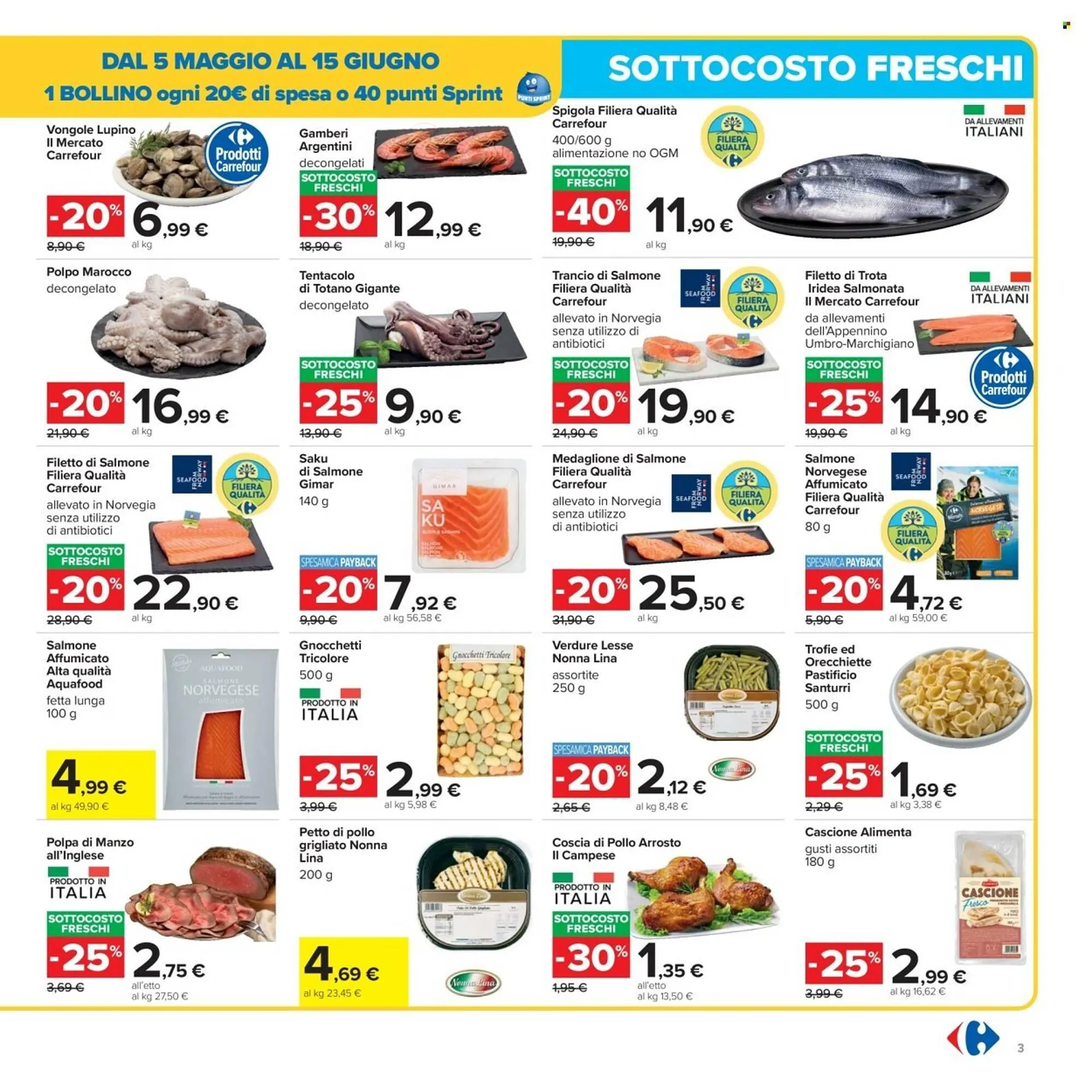 Volantino Carrefour Iper da 16 maggio a 28 maggio di 2025 - Pagina del volantino 3