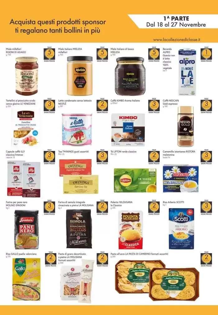 Raccolta Bollini collezione di classe da 21 novembre a 16 febbraio di 2025 - Pagina del volantino 5