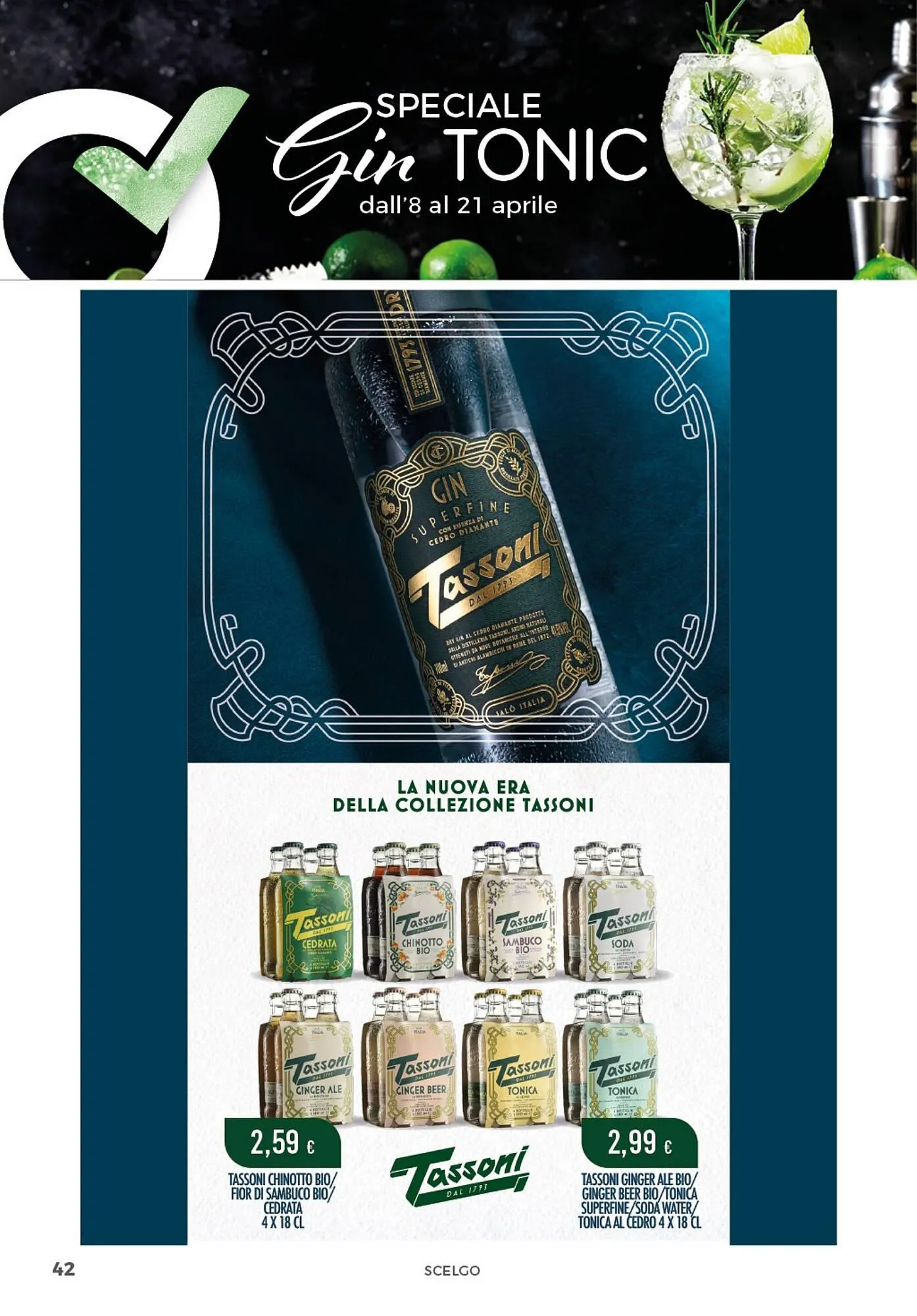 Volantino Scelgo da 8 aprile a 21 aprile di 2024 - Pagina del volantino 42