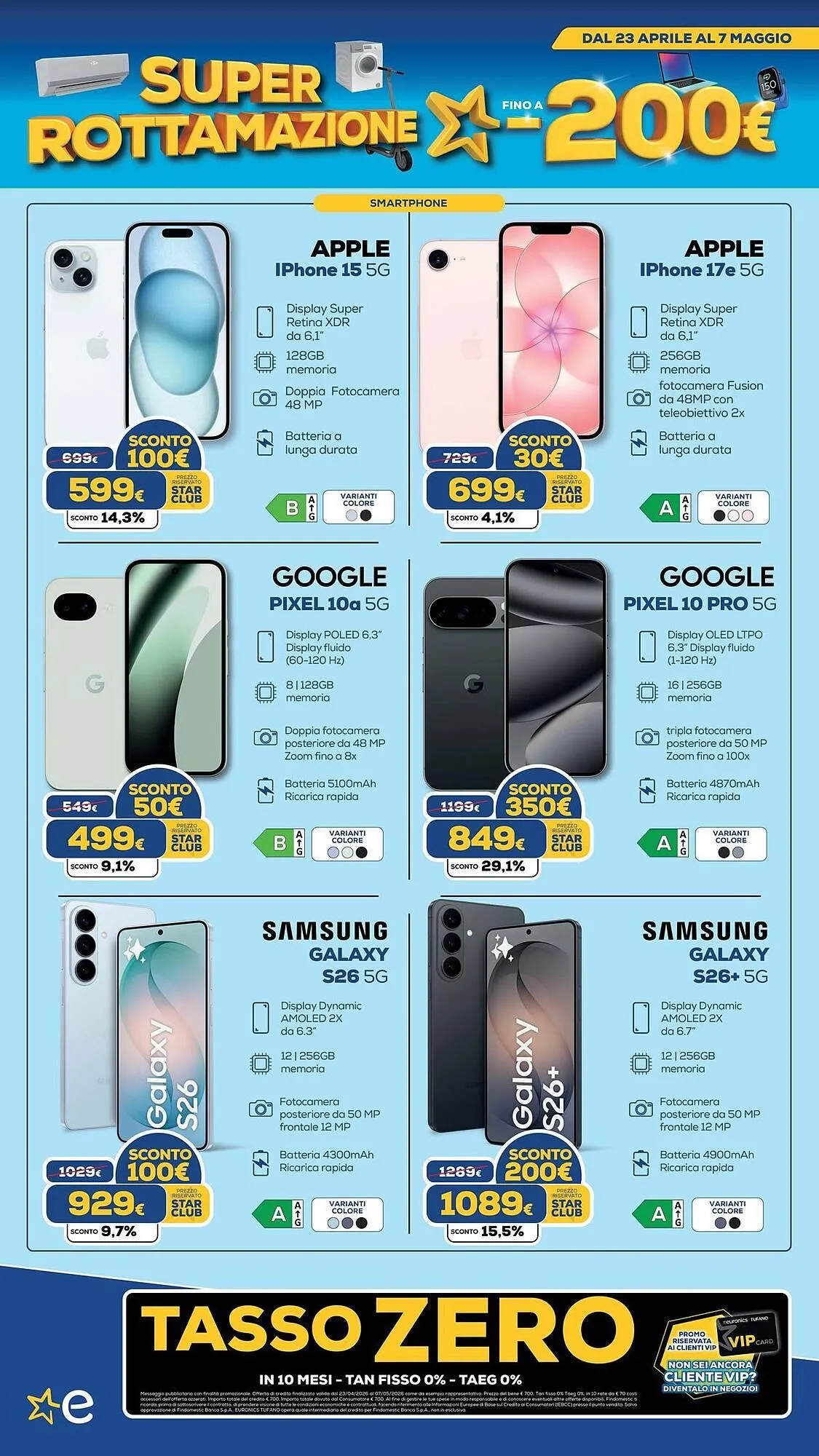 Volantino Euronics da 24 aprile a 7 maggio di 2026 - Pagina del volantino 7