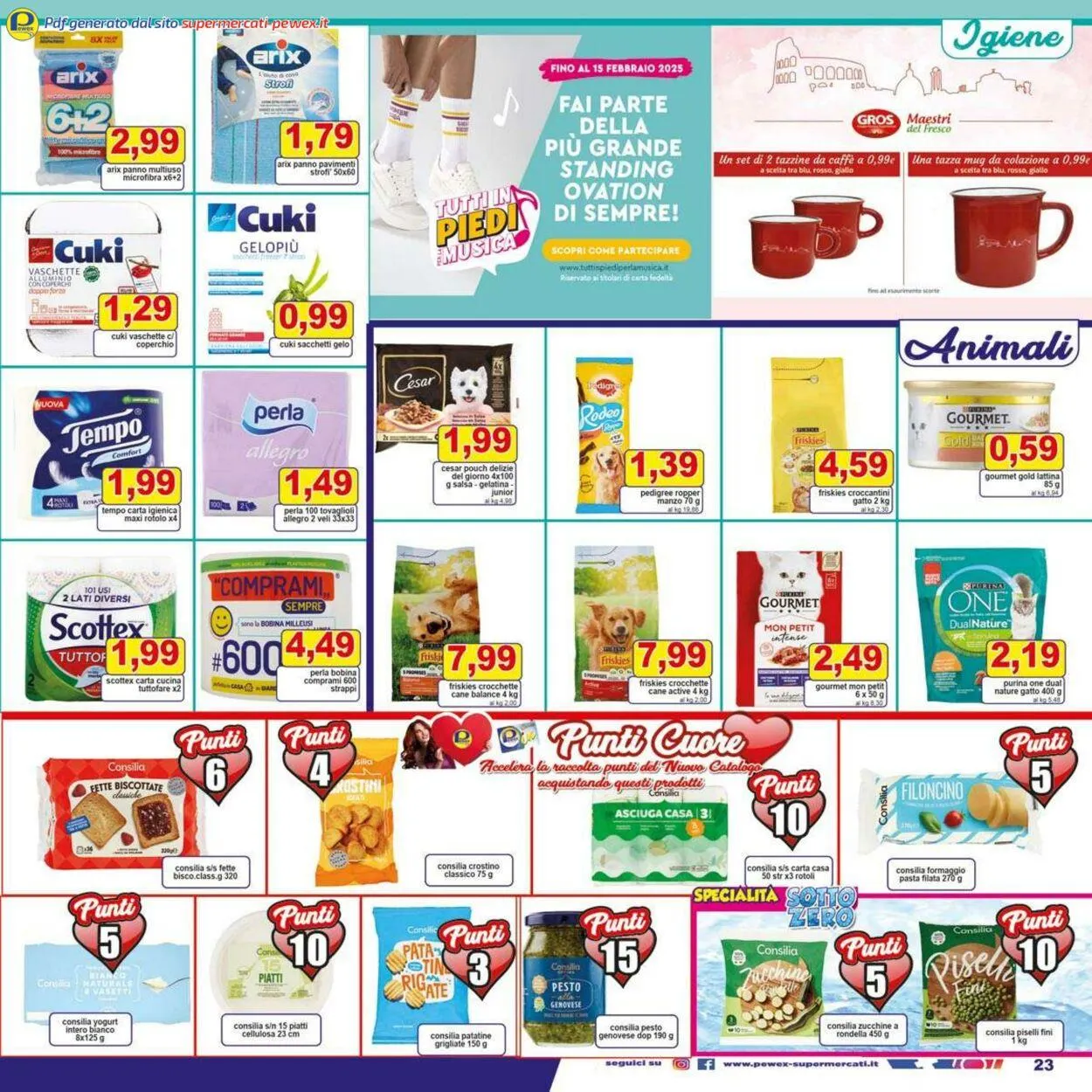 Pewex Volantino attuale da 18 marzo a 1 aprile di 2025 - Pagina del volantino 23