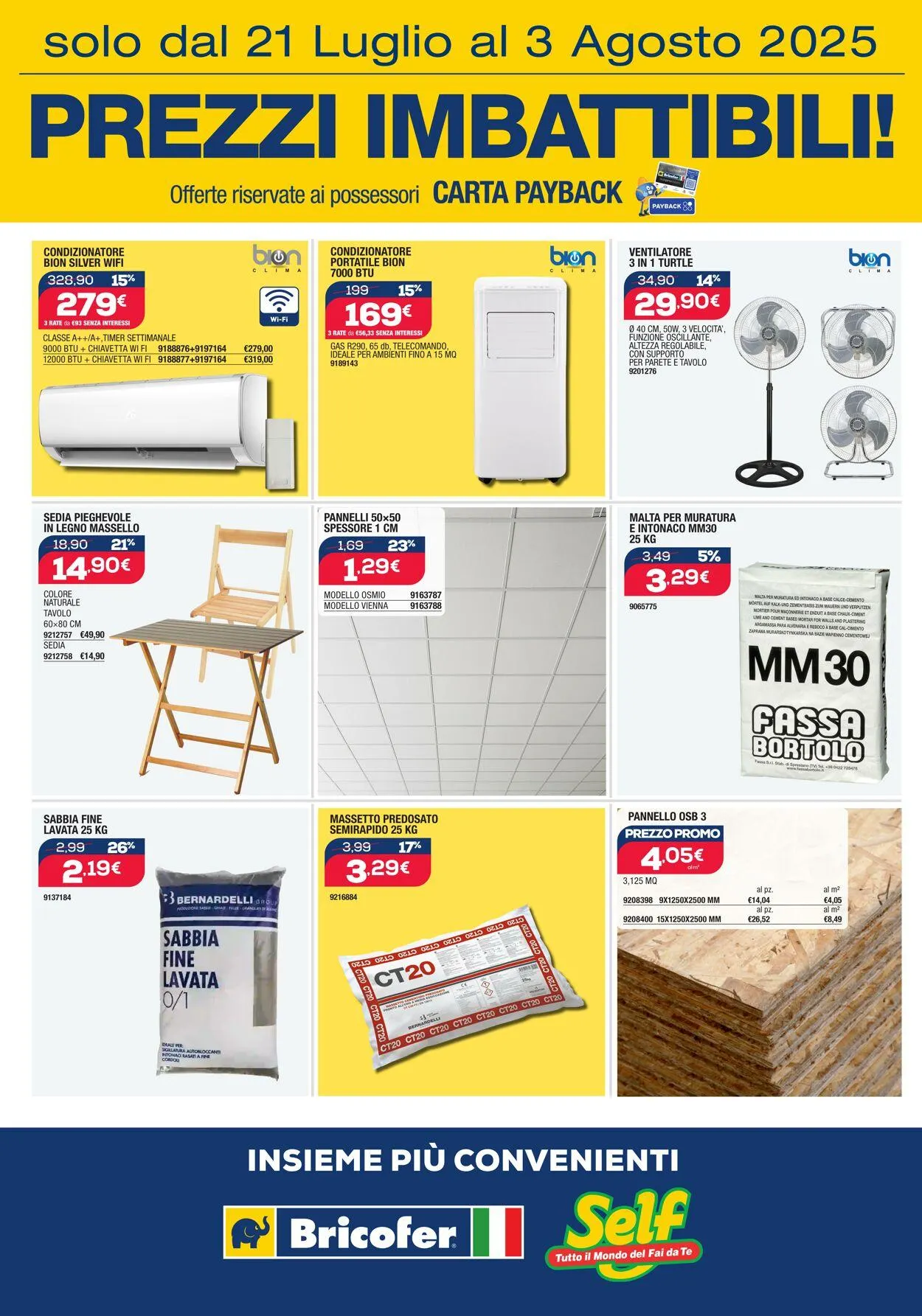 Self Volantino attuale - 1