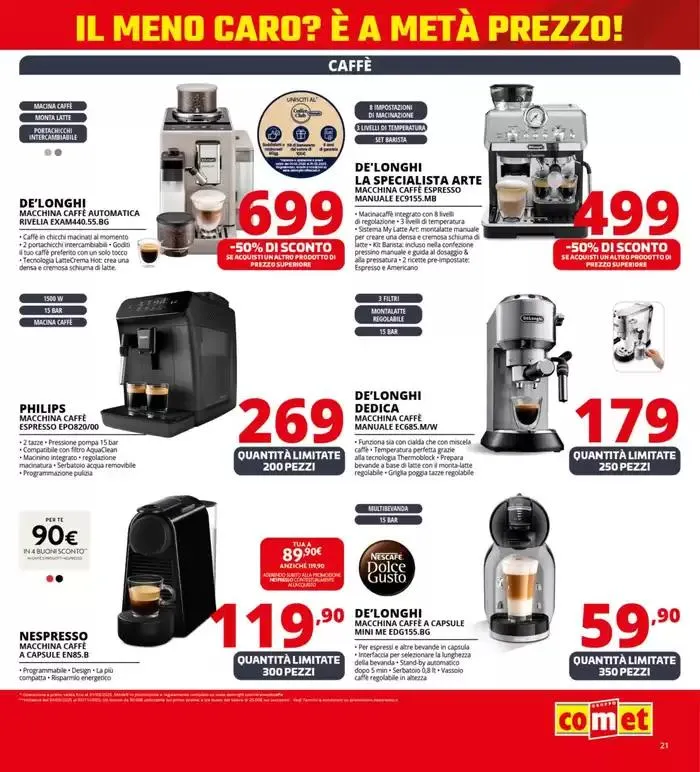 Offerte da Comet! da 20 marzo a 2 aprile di 2025 - Pagina del volantino 21