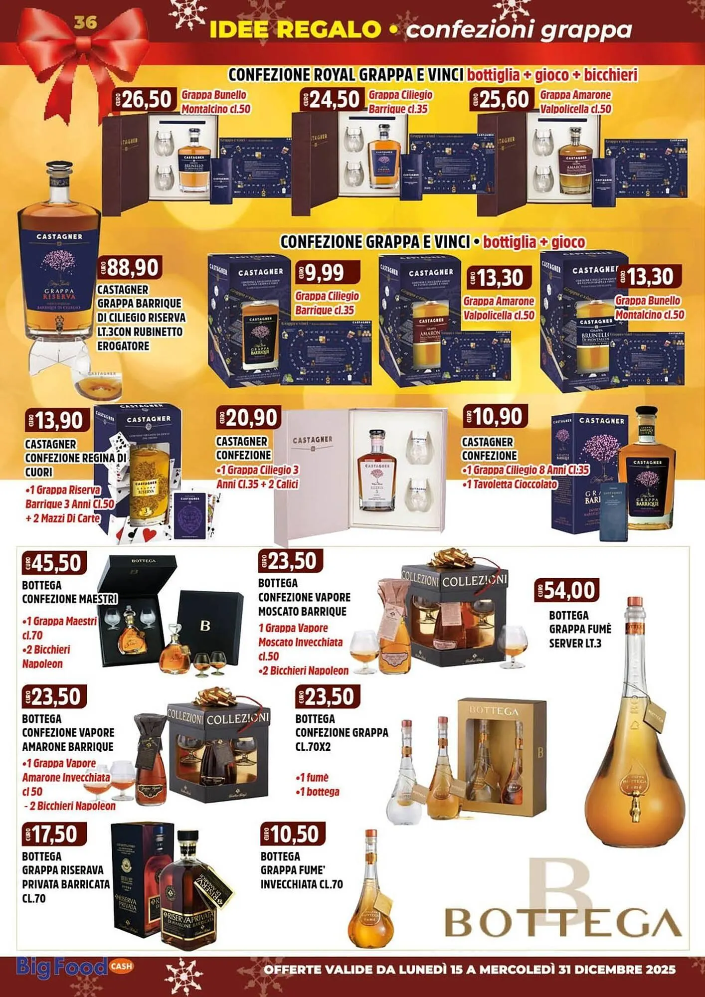 Volantino Big Food da 15 dicembre a 31 dicembre di 2025 - Pagina del volantino 36