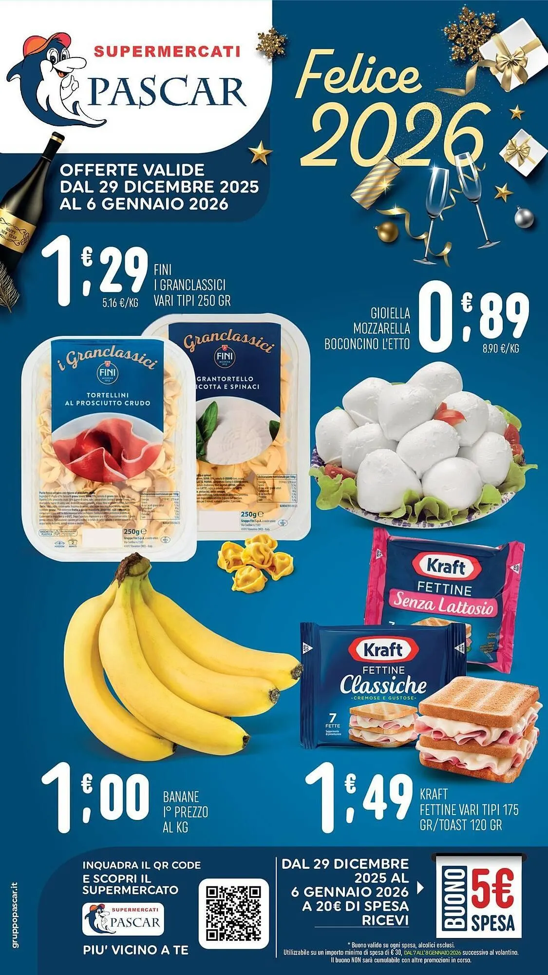 Volantino Gruppo Pascar da 29 dicembre a 6 gennaio di 2026 - Pagina del volantino 1