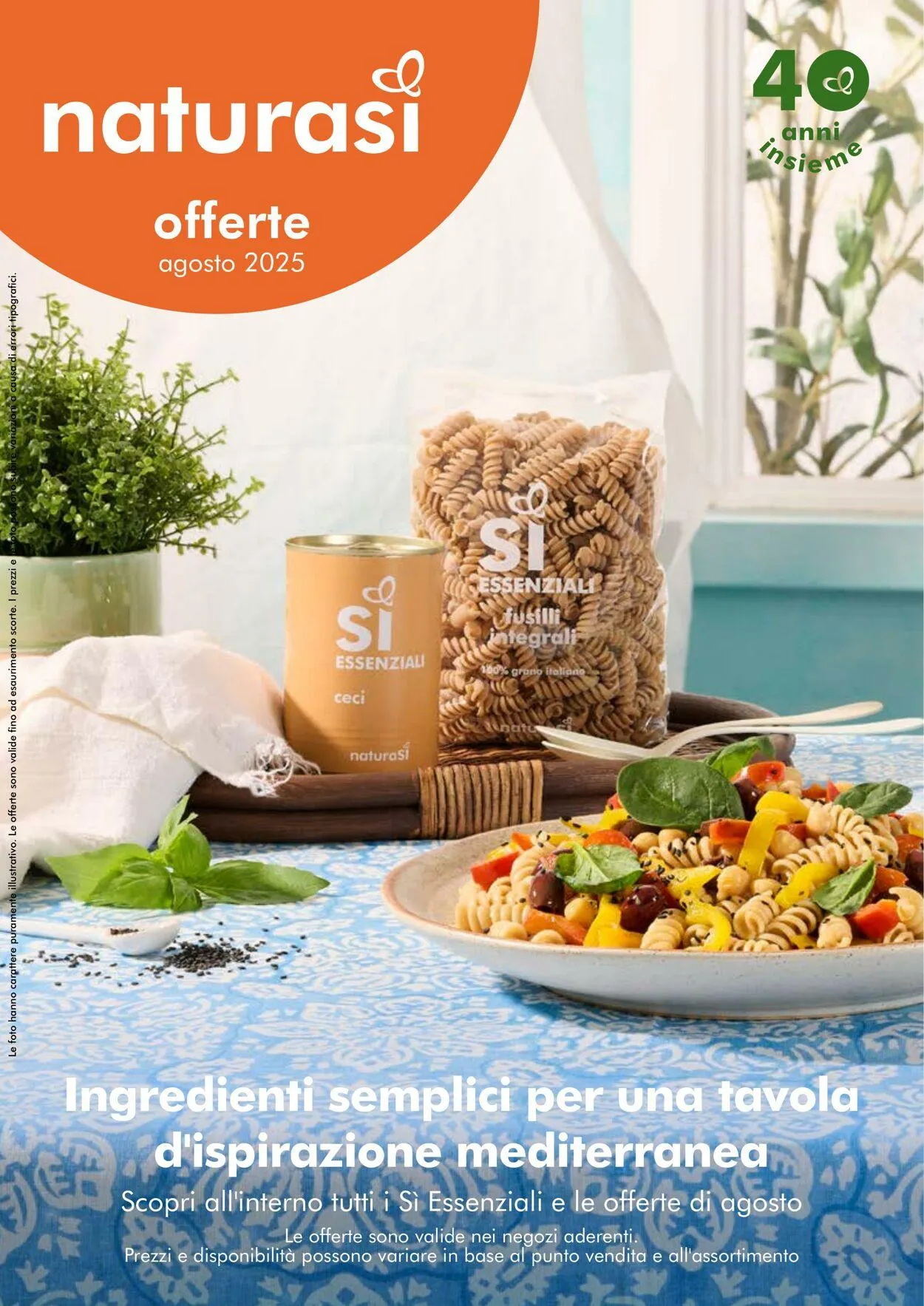Natura Sì Volantino attuale da 14 agosto a 28 agosto di 2025 - Pagina del volantino 1