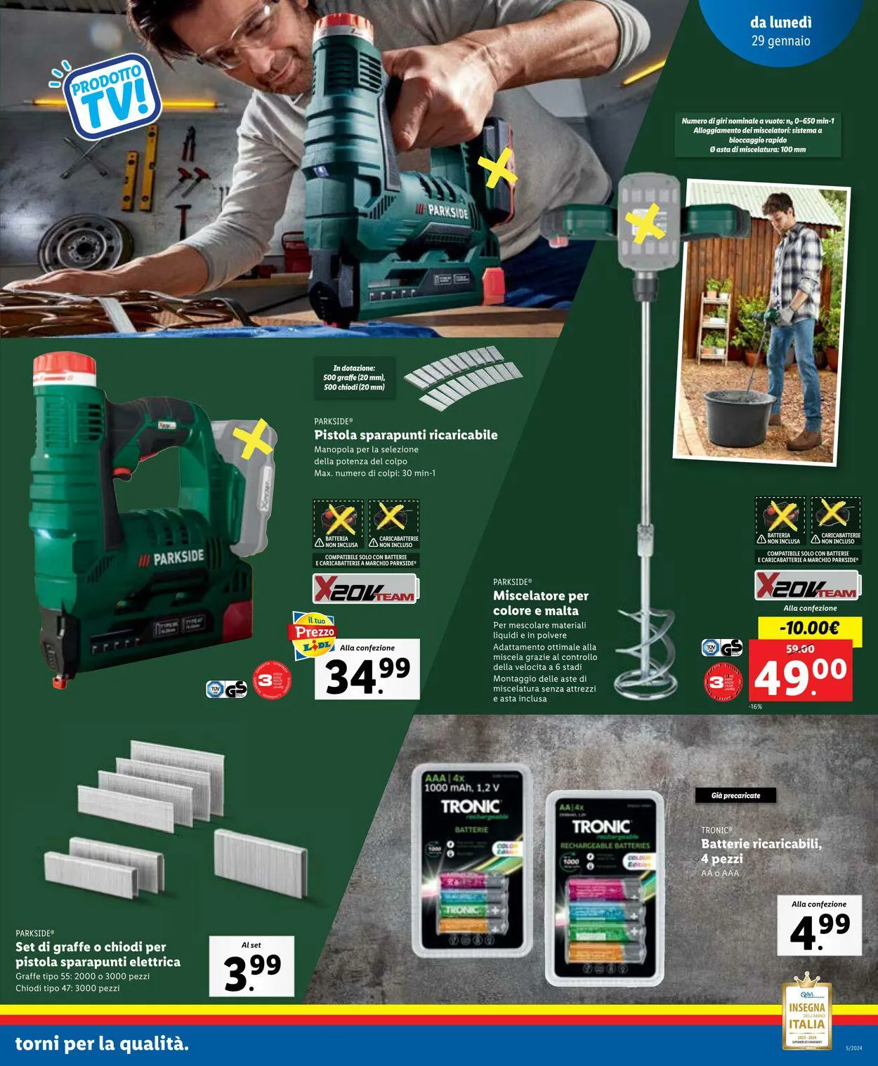 Lidl Volantino attuale da 29 gennaio a 4 febbraio di 2024 - Pagina del volantino 23