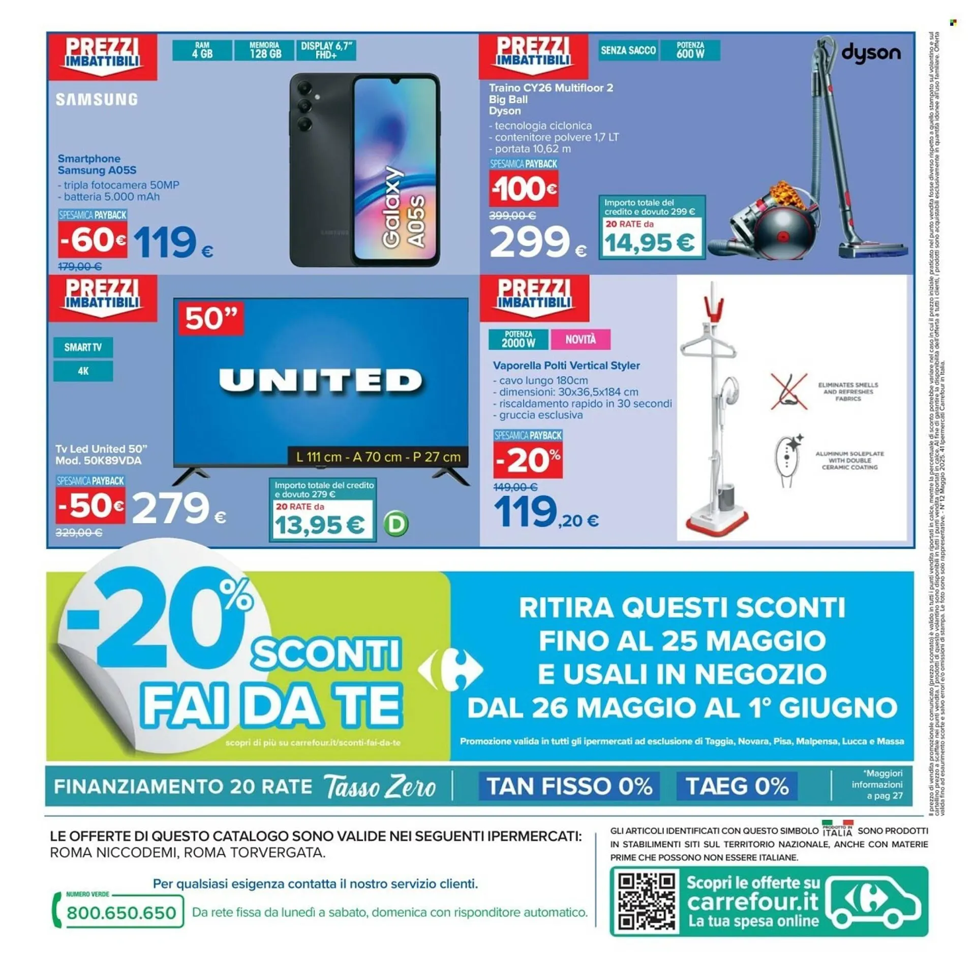 Volantino Carrefour Iper da 16 maggio a 28 maggio di 2025 - Pagina del volantino 46