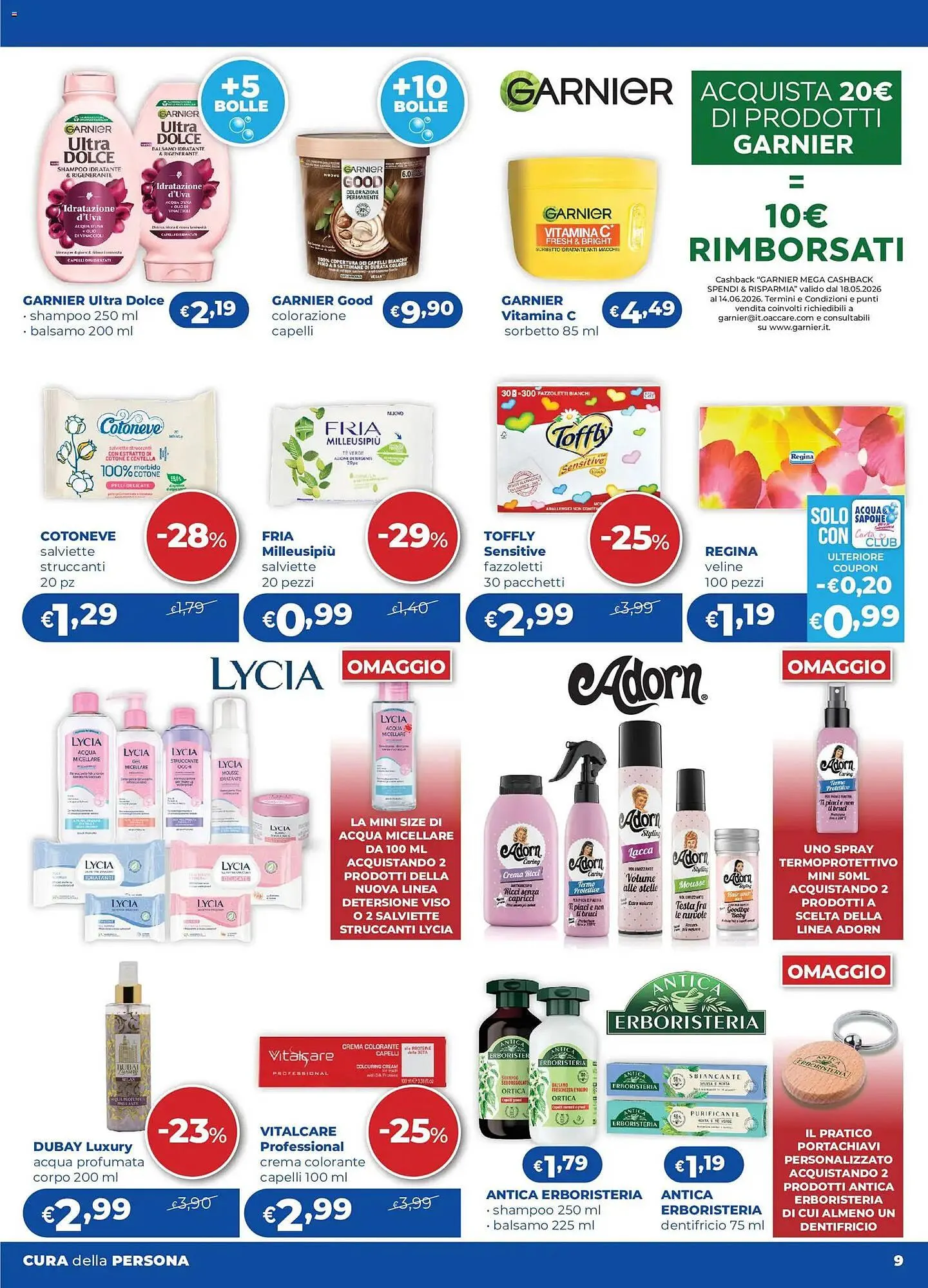 Volantino Acqua & Sapone da 21 maggio a 10 giugno di 2026 - Pagina del volantino 9