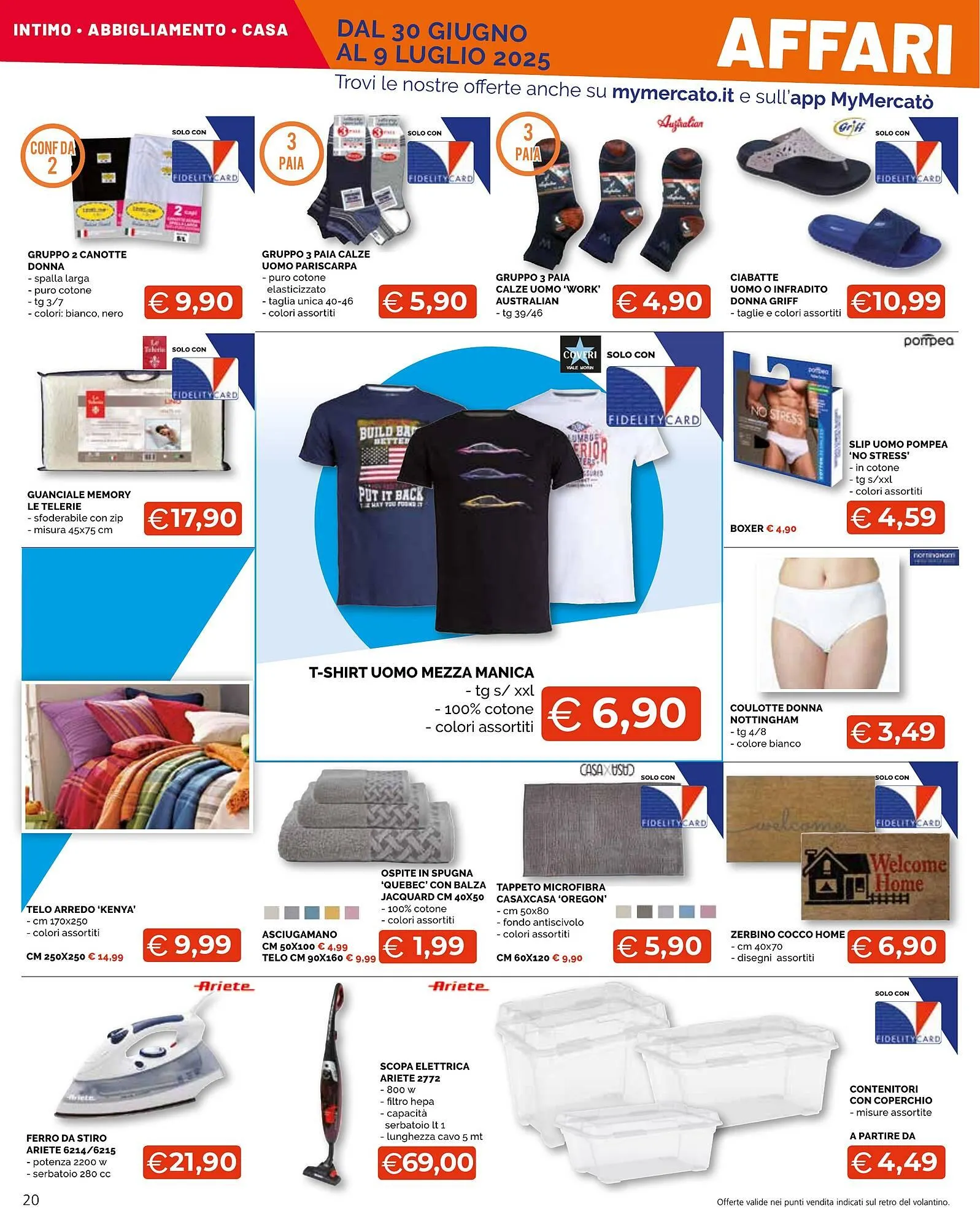 Volantino Mercatò Big da 30 giugno a 9 luglio di 2025 - Pagina del volantino 20