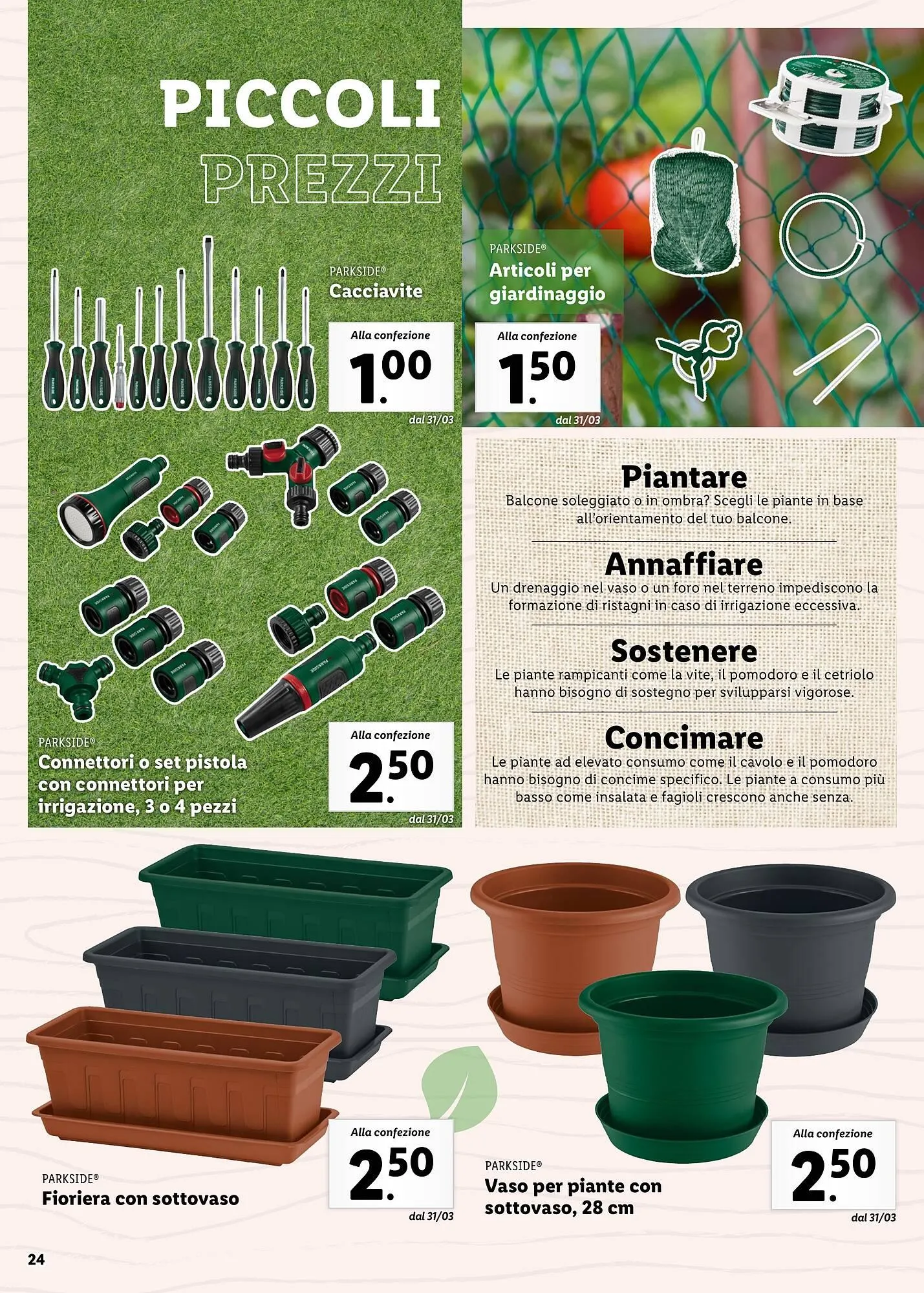 Volantino Lidl da 4 aprile a 31 maggio di 2025 - Pagina del volantino 24