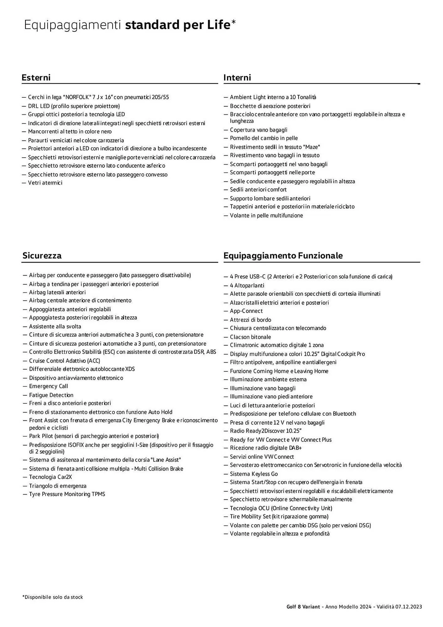 Volantino Volkswagen da 6 febbraio a 31 dicembre di 2024 - Pagina del volantino 133