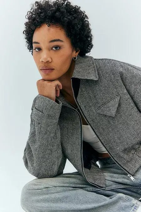 Giacca Lioness Claude Ash Tweed