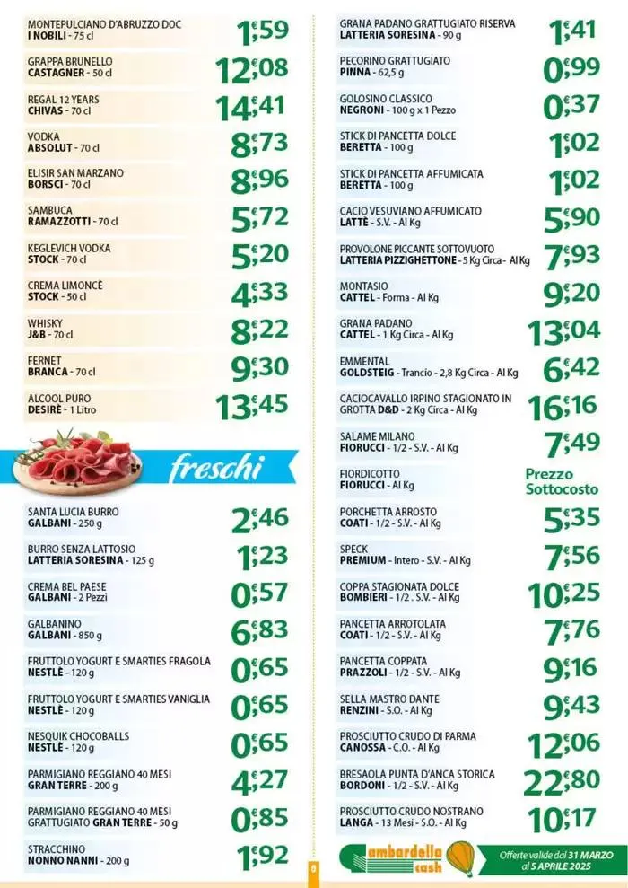 Sottocosto da 31 marzo a 5 aprile di 2025 - Pagina del volantino 5