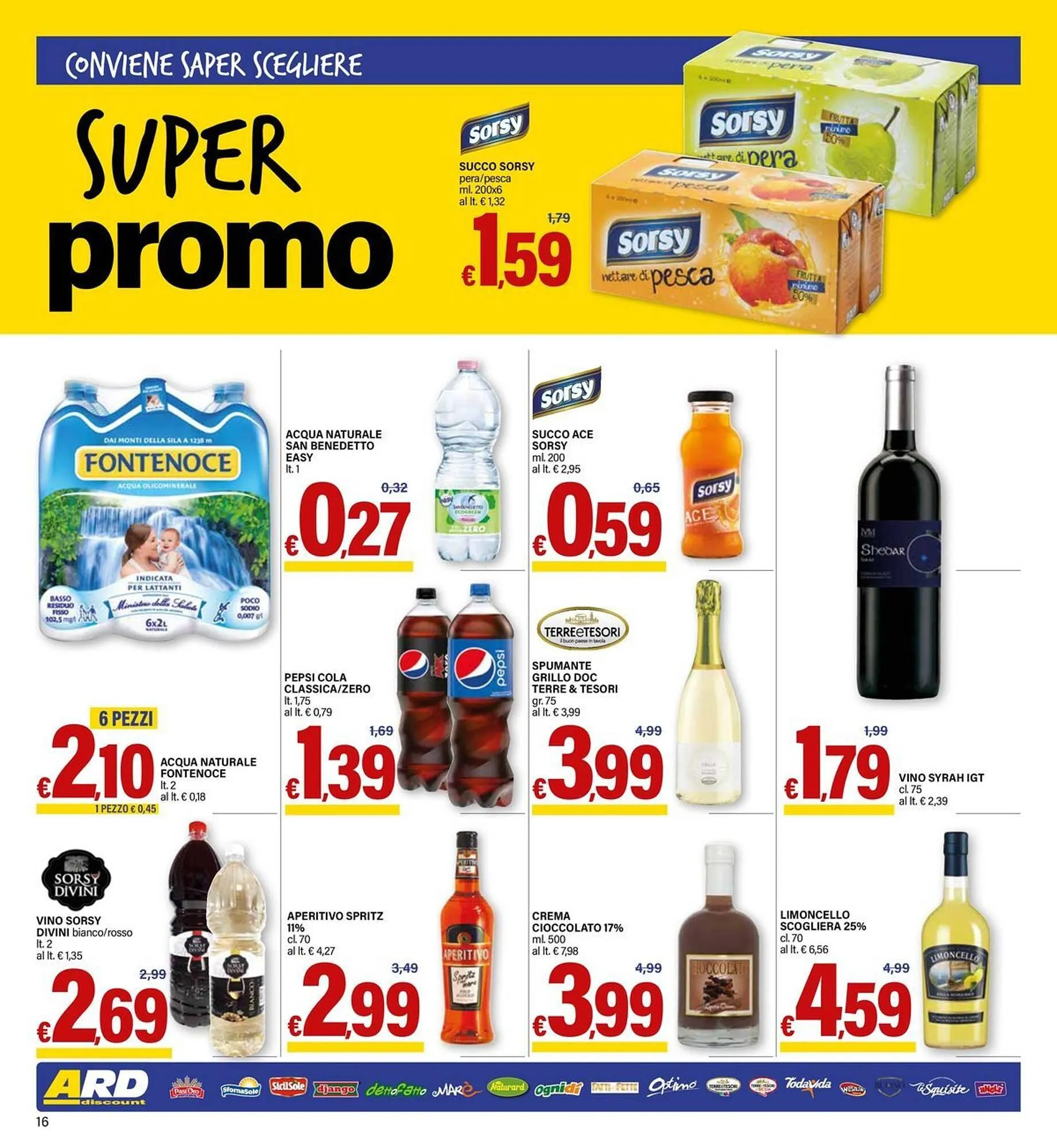 Volantino Ard Discount da 14 ottobre a 23 ottobre di 2024 - Pagina del volantino 16
