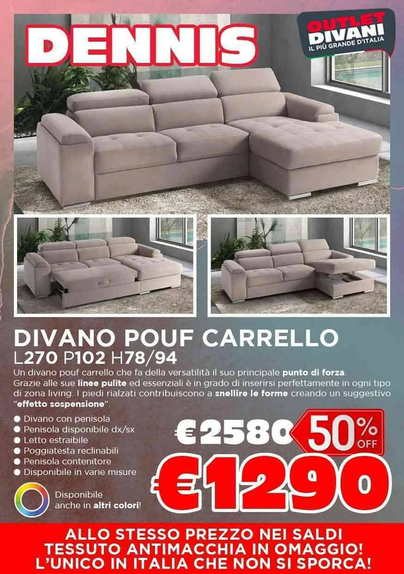 Volantino Outlet Divani da 1 gennaio a 31 gennaio di 2024 - Pagina del volantino 17